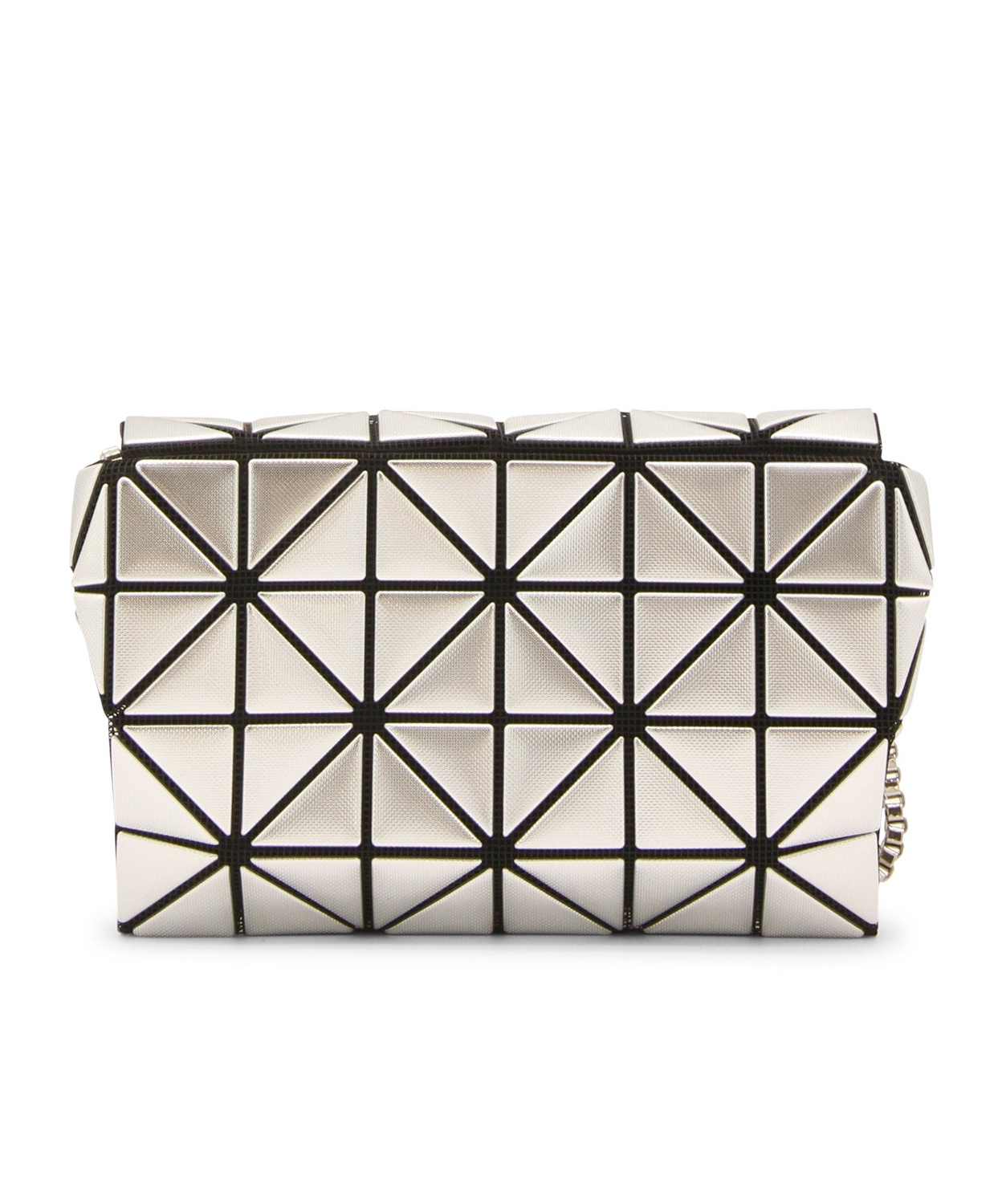 Bao Bao Issey Miyake Flip Shoulder Bag In White