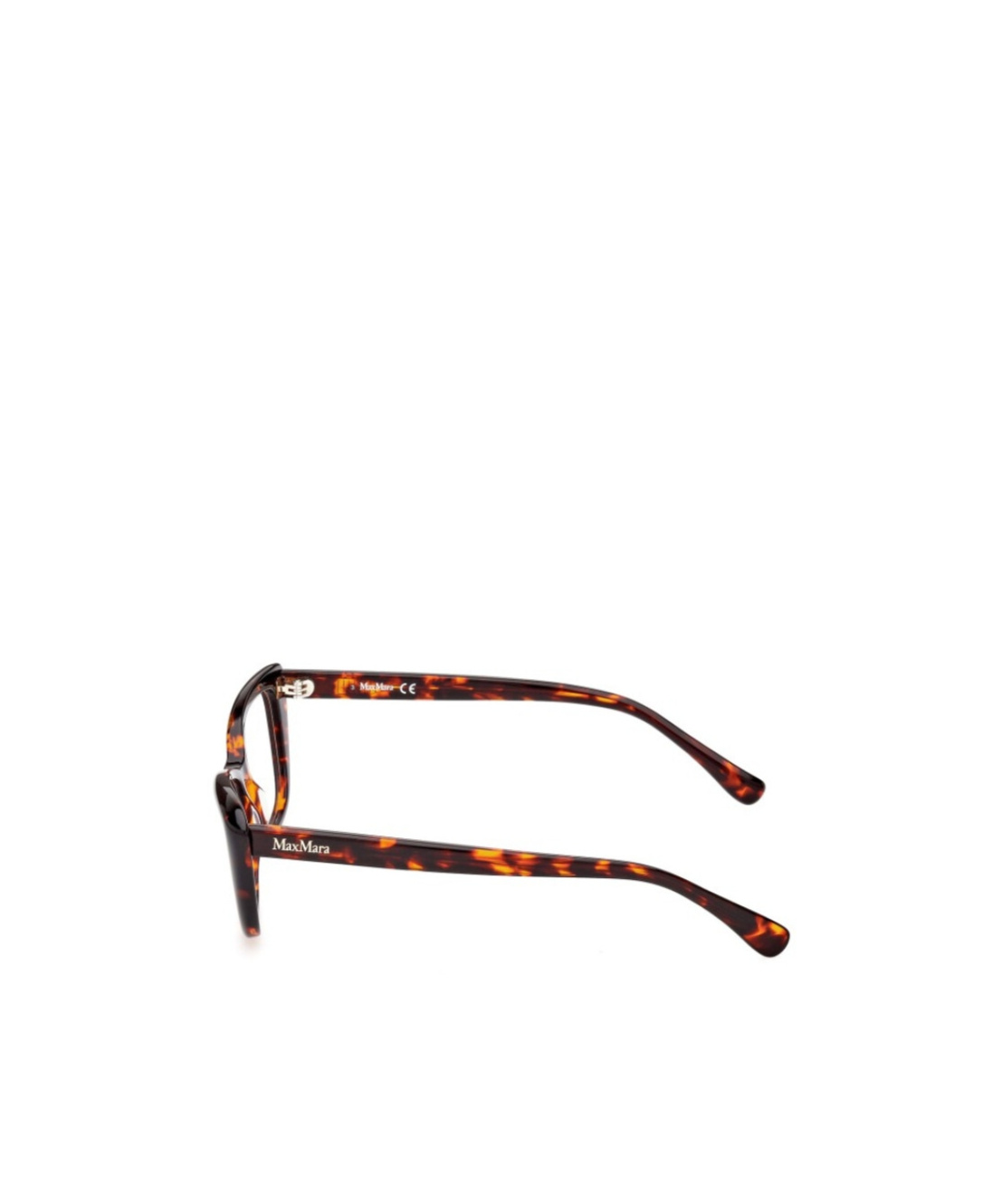 Max Mara Logo Flat Mirror In Black