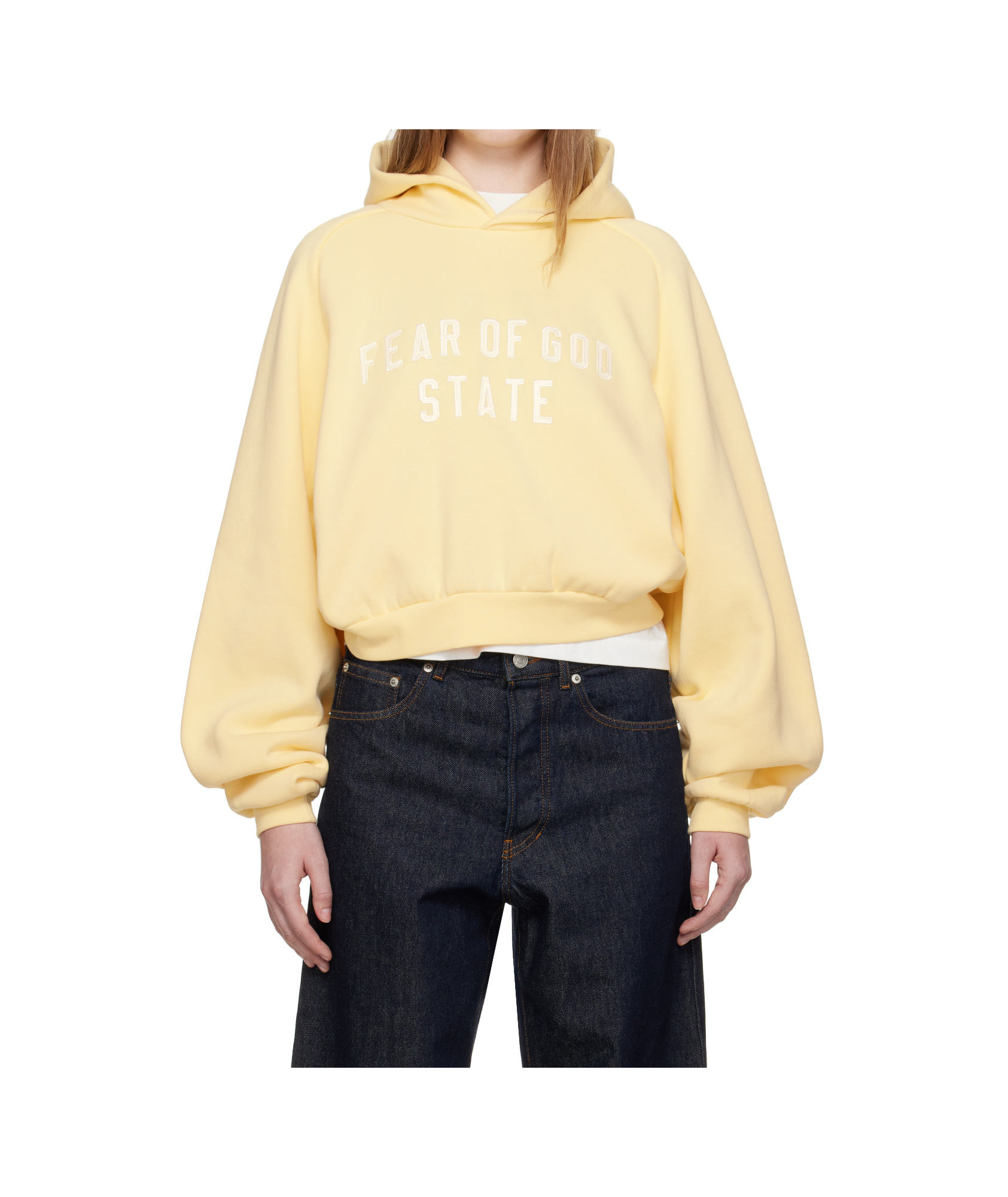 Essentials Logo Hooded Sweatshirt In Brown