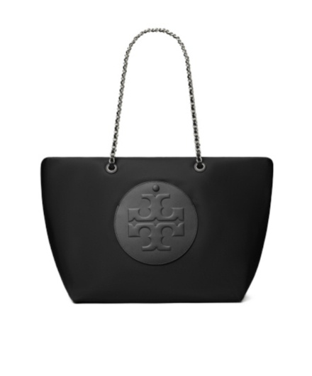 Tory Burch Large Ella Tote Bag In Black