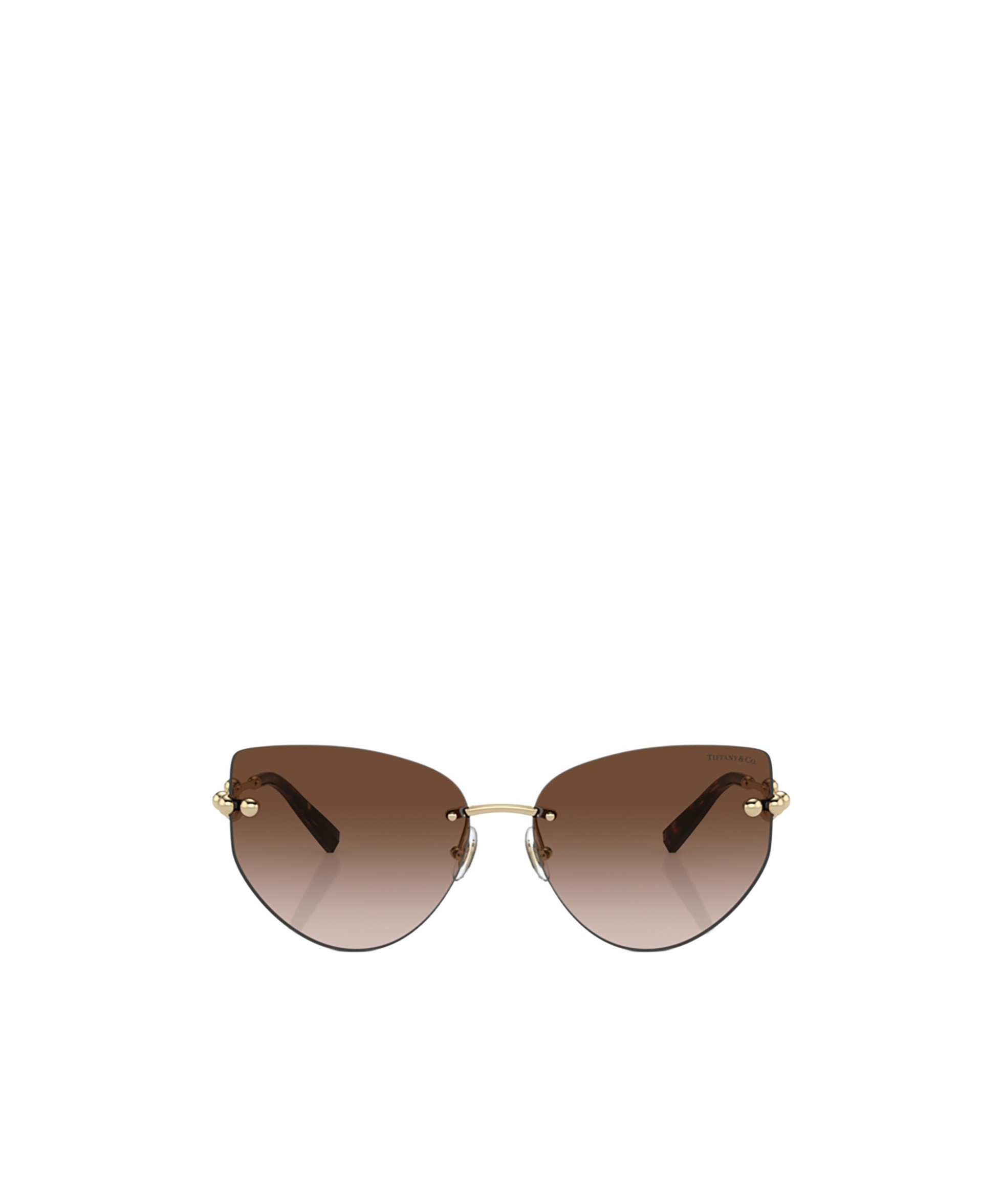 Tiffany & Co Geometric Frame Sunglasses In Green