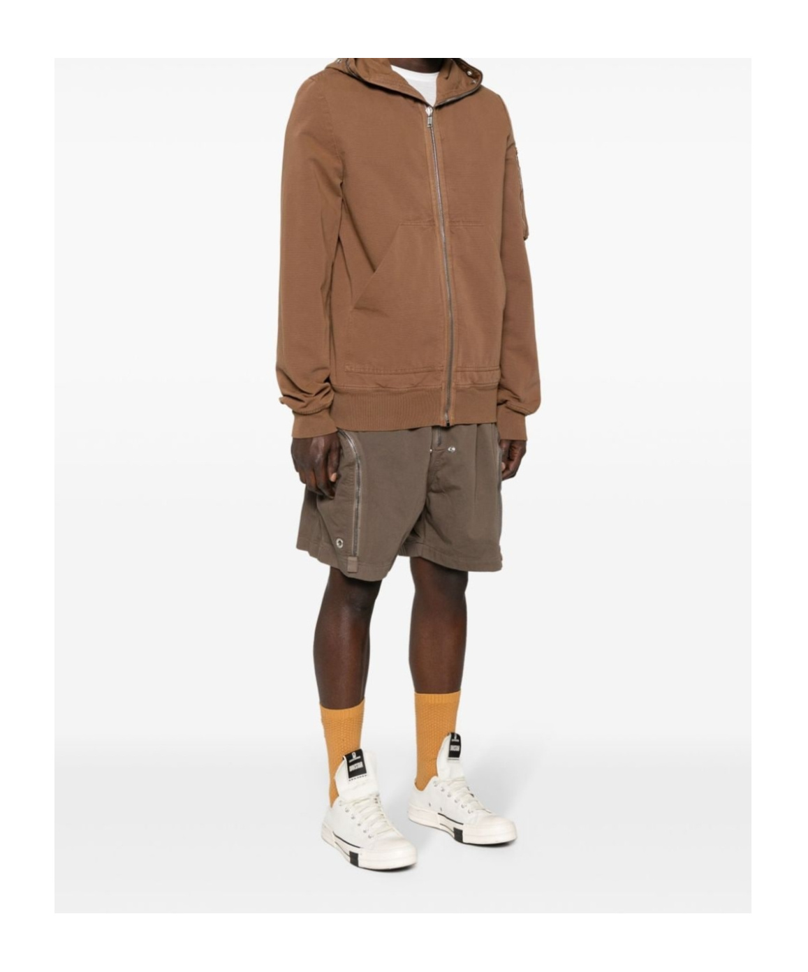 Rick Owens Drkshdw Gimp Hooded Jacket