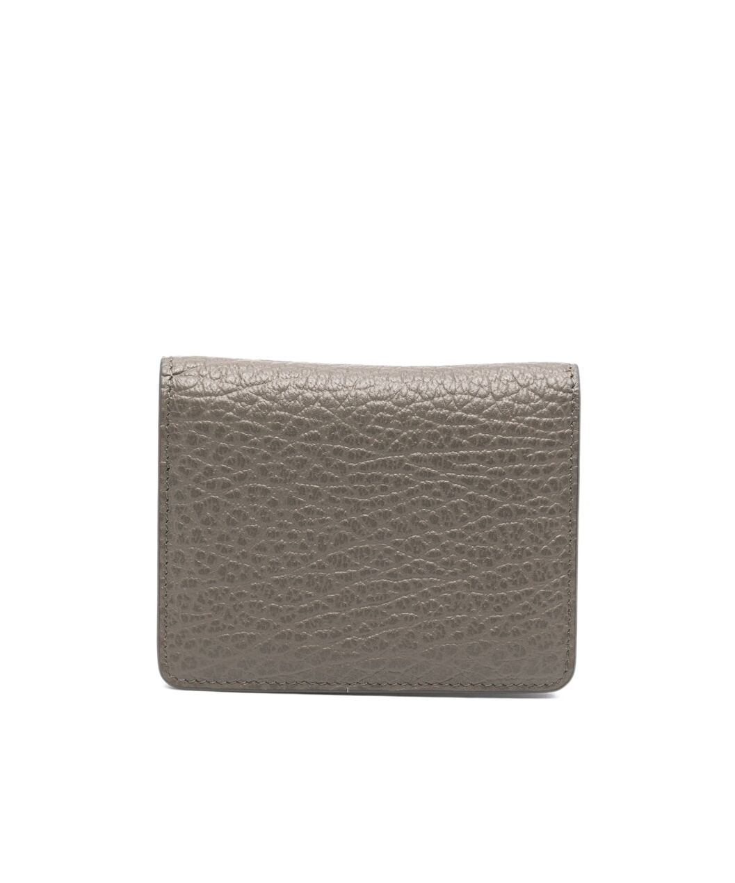 Maison Margiela Double-fold Wallet In Gray