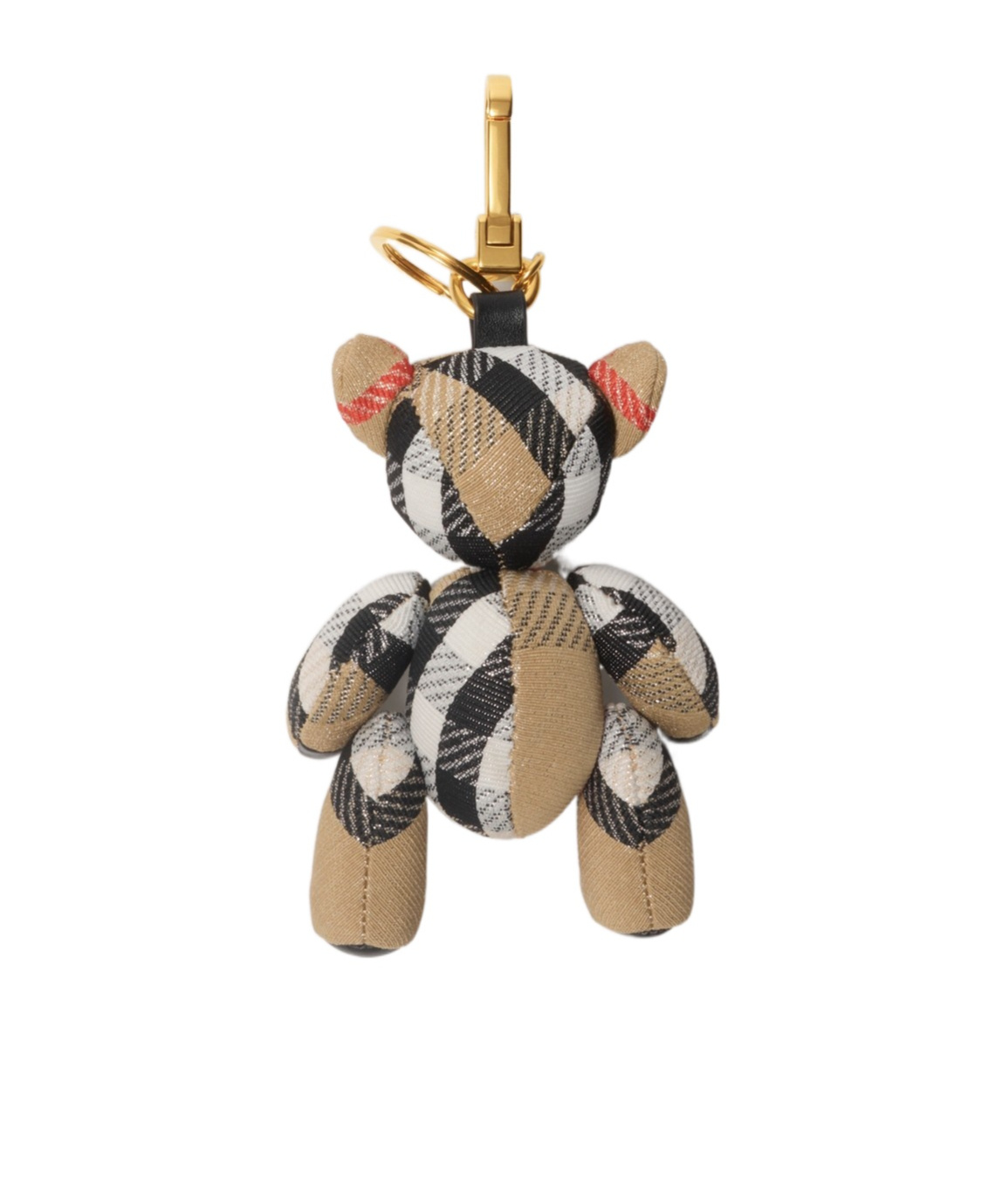 Burberry Thomas Teddy Bear Keyring In Multi
