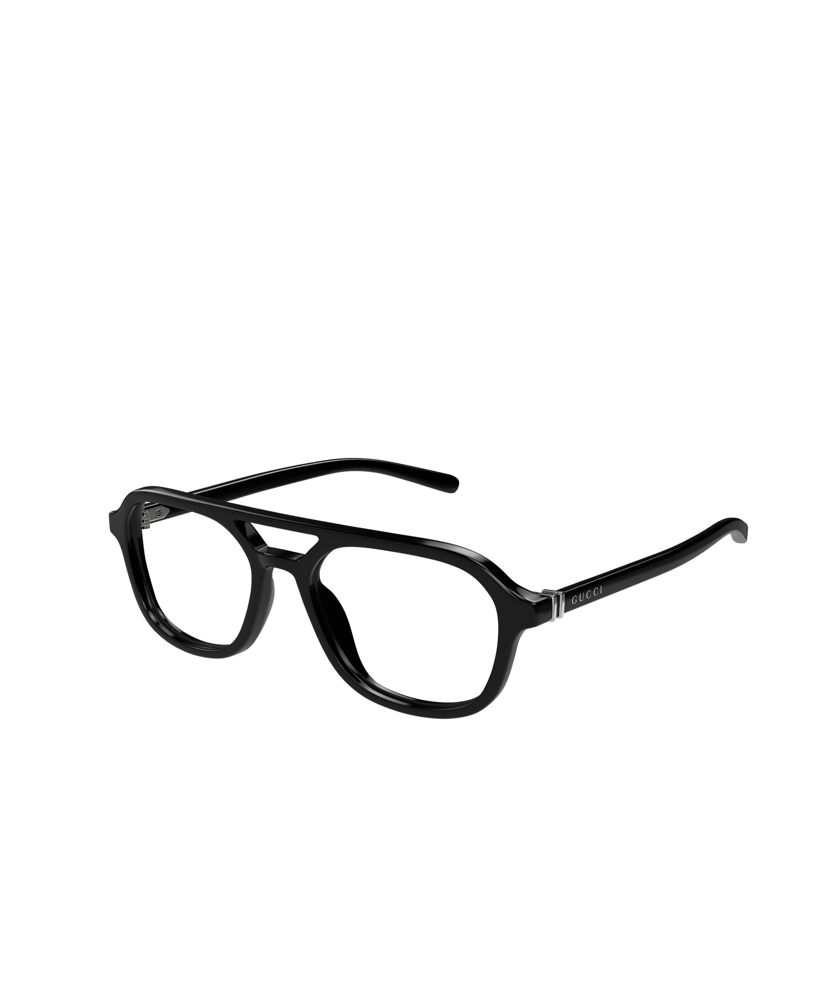 Gucci Geometrically Framed Flat Mirror In Black