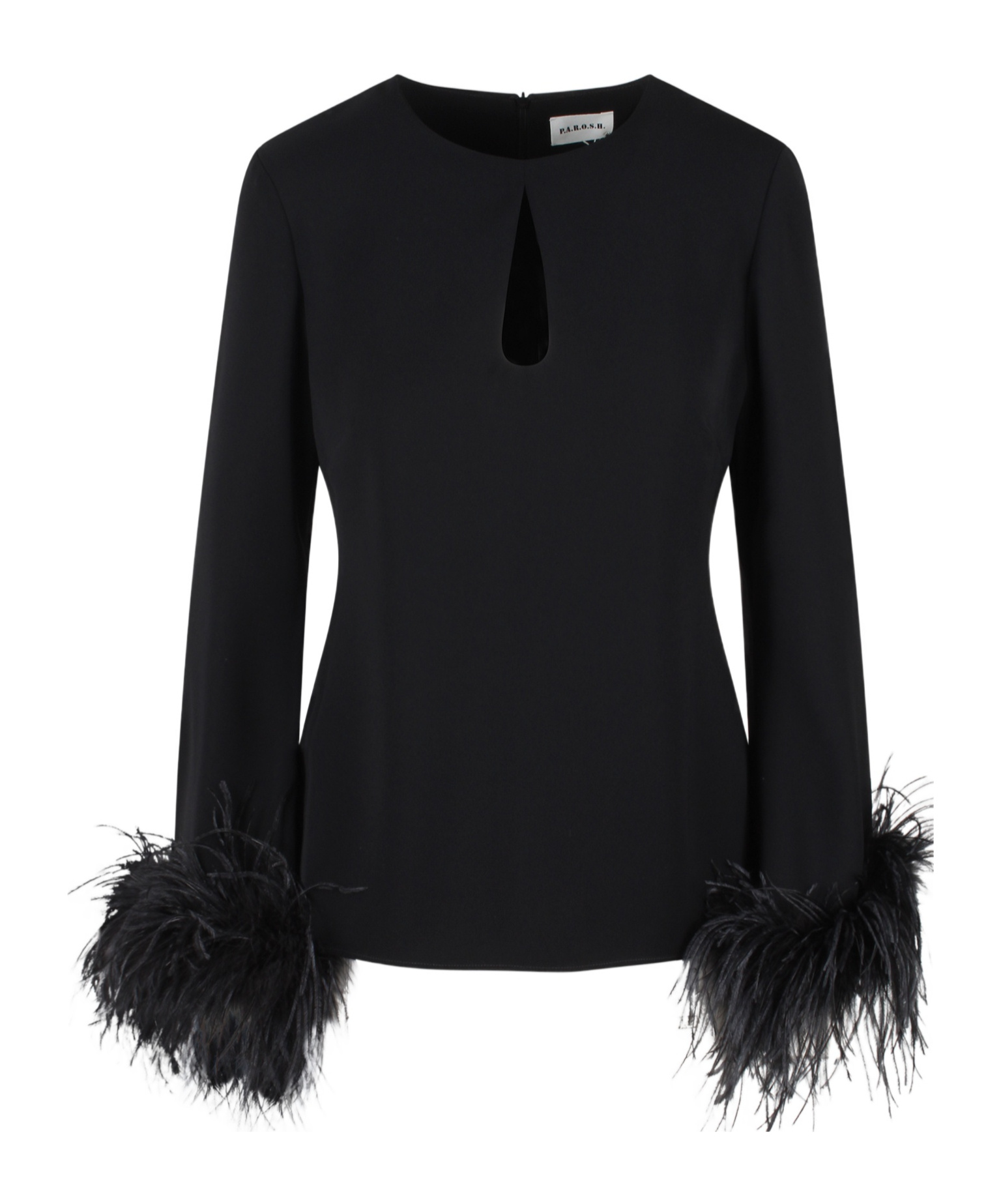 P.a.r.o.s.h Feather-embellished Blouse