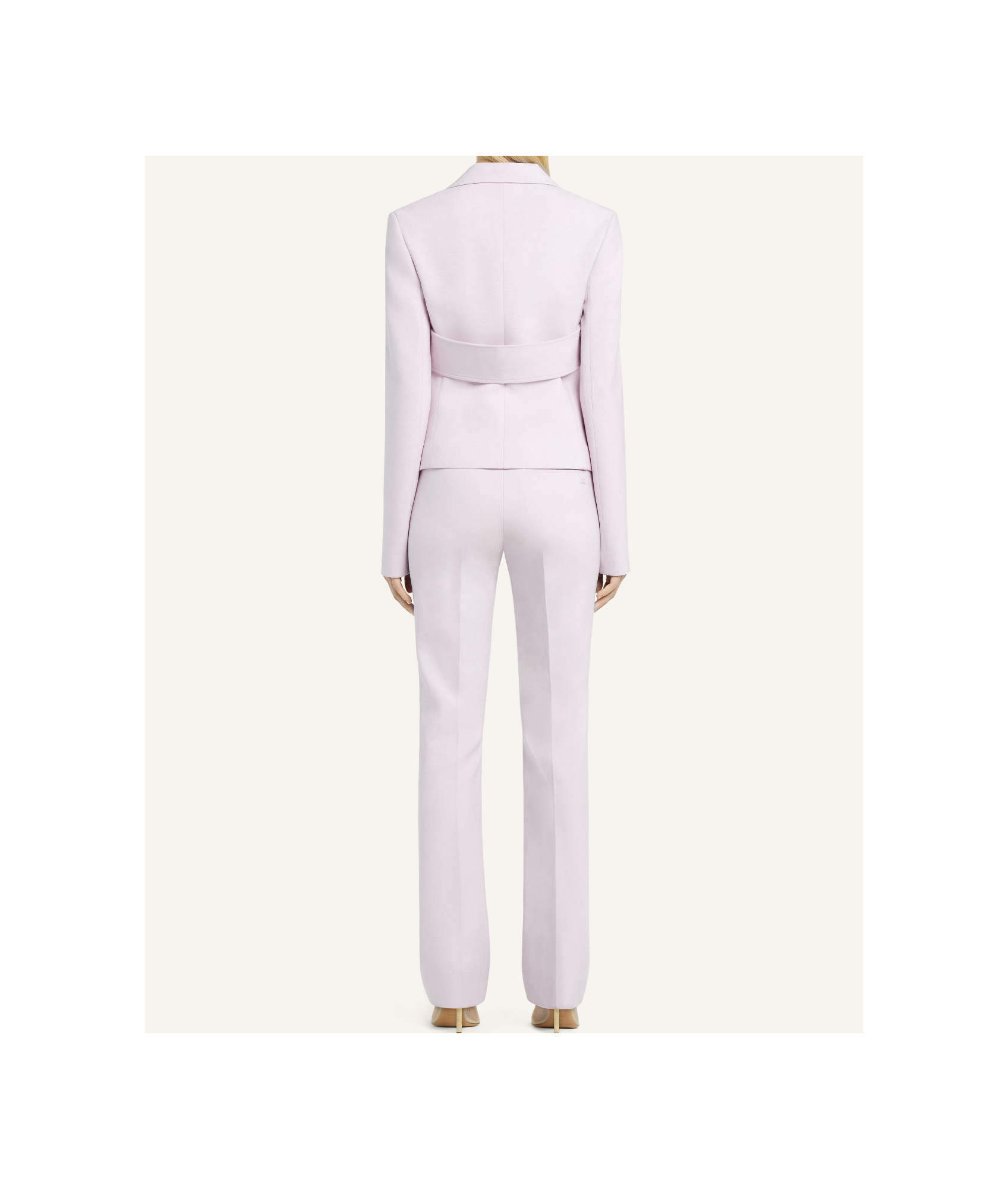 COURRÈGES MARTINGALE-STRAP BLAZER