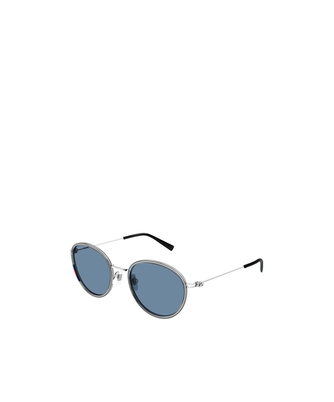 Gucci Round-frame Sunglasses In Blue
