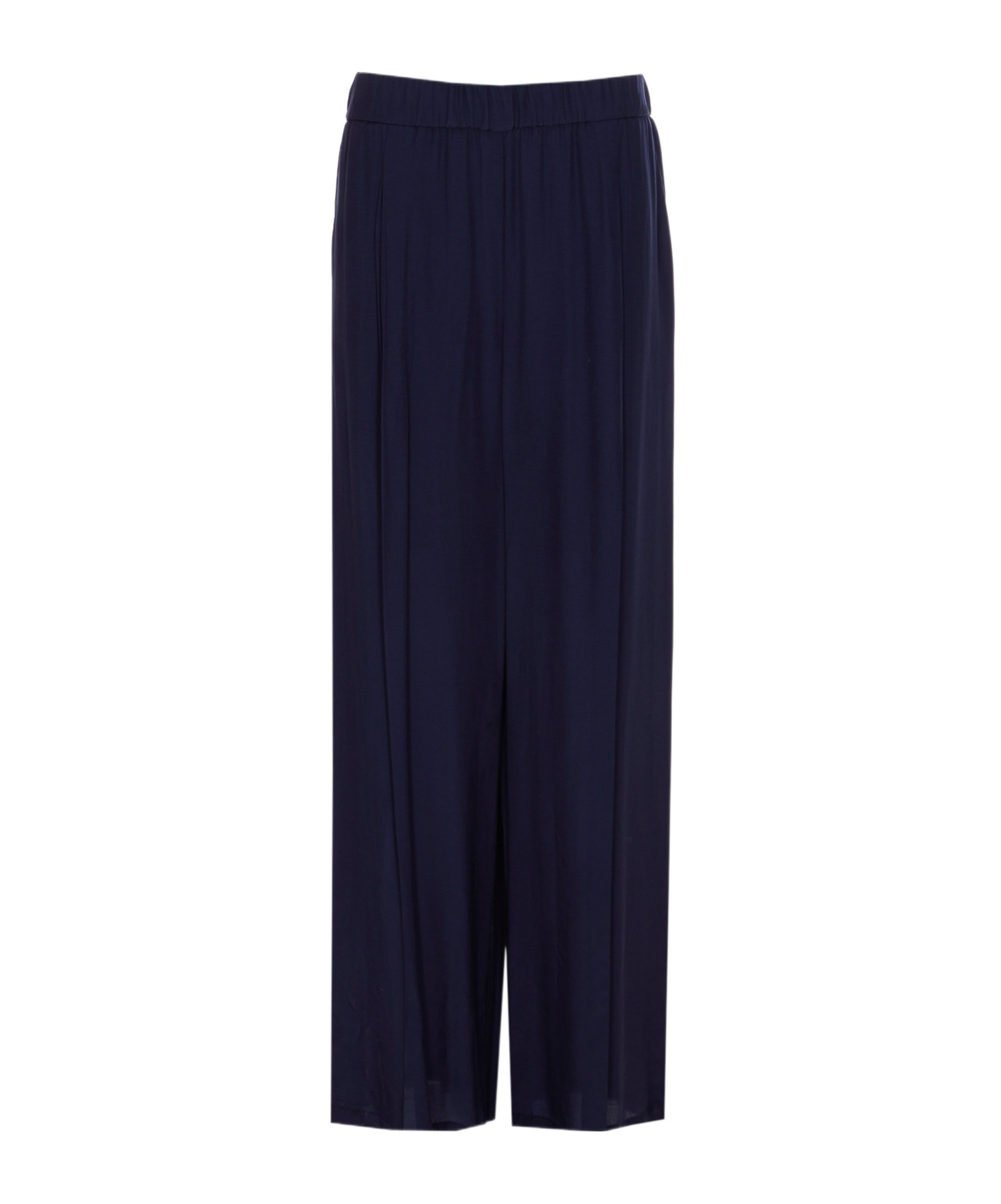 Patrizia Pepe Navy Blue Trousers In Polyester In Blue