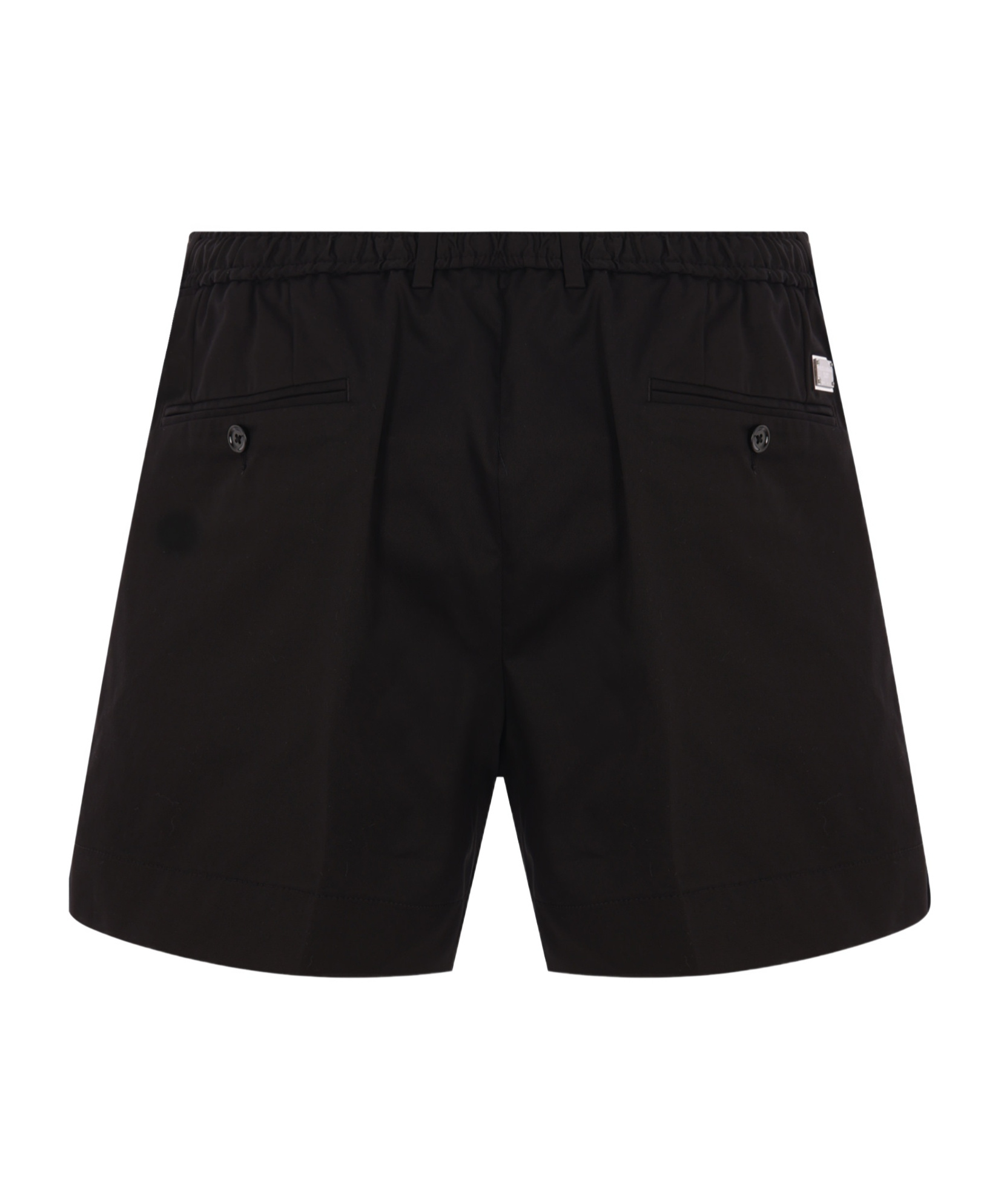 Dolce & Gabbana Tailored Shorts With Pleats In Black