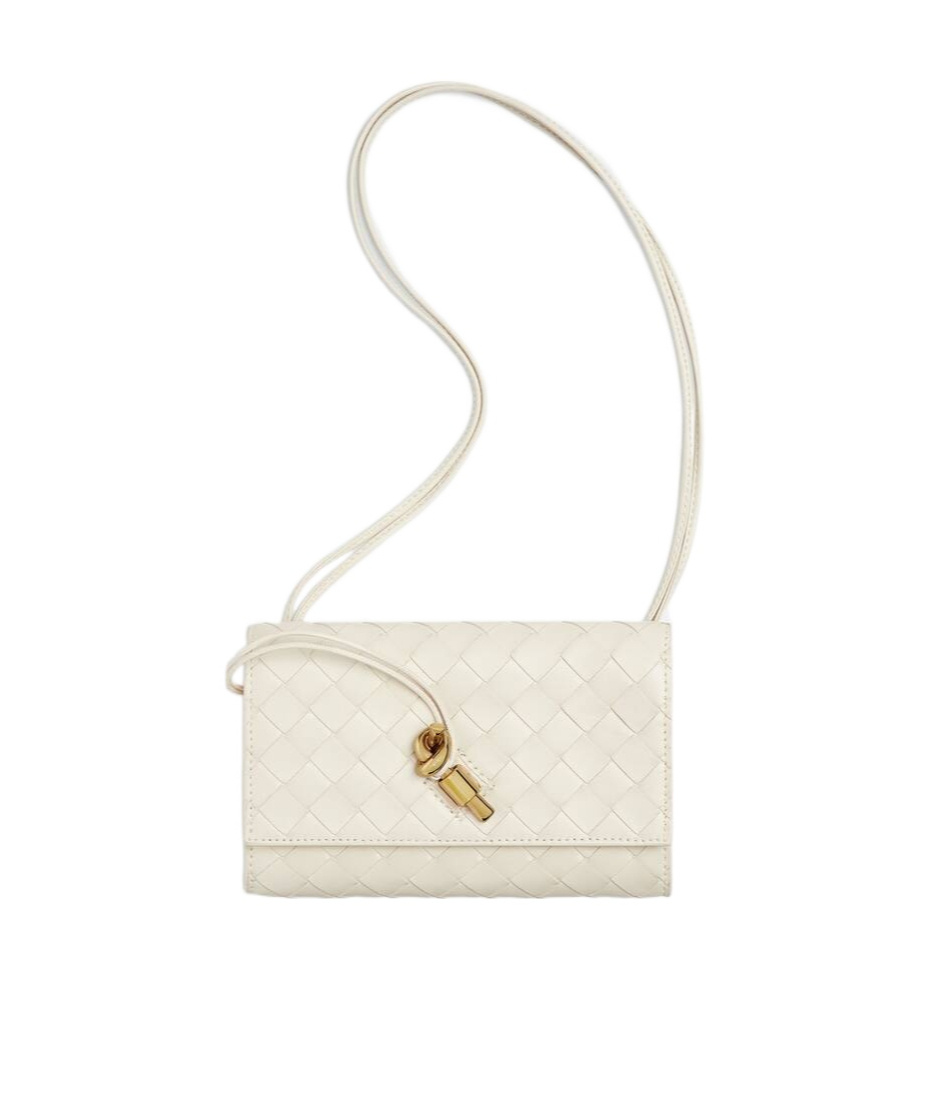 Bottega Veneta Andiamo Intrecciato Leather Crossbody Bag