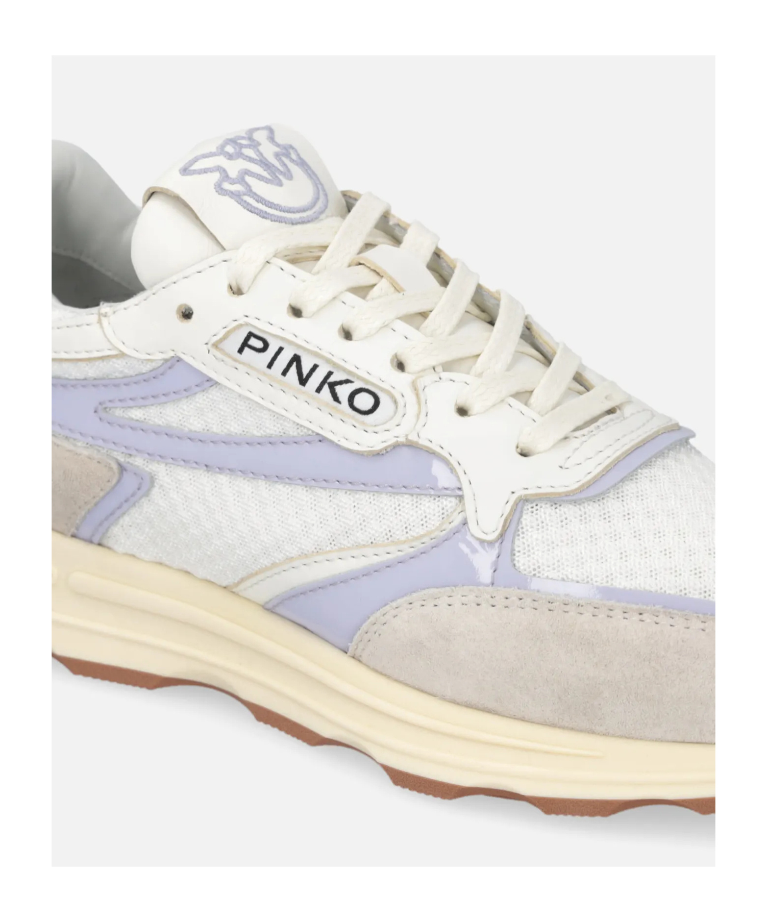 Pinko Panelled Sneakers In Blue