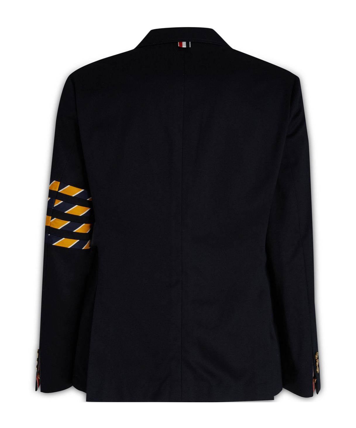 Shop Thom Browne 4-bar Striped Blazer In Black