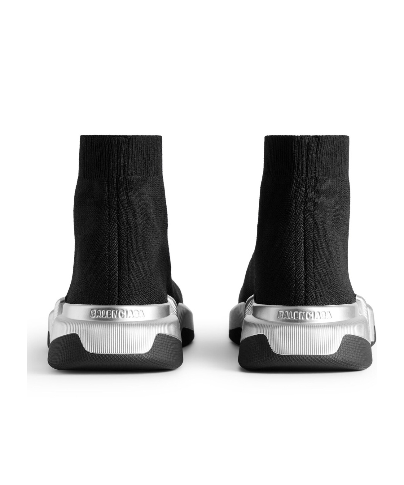 Balenciaga Technical 3d Recycled Knit Speed 2.0 Sneakers In Black