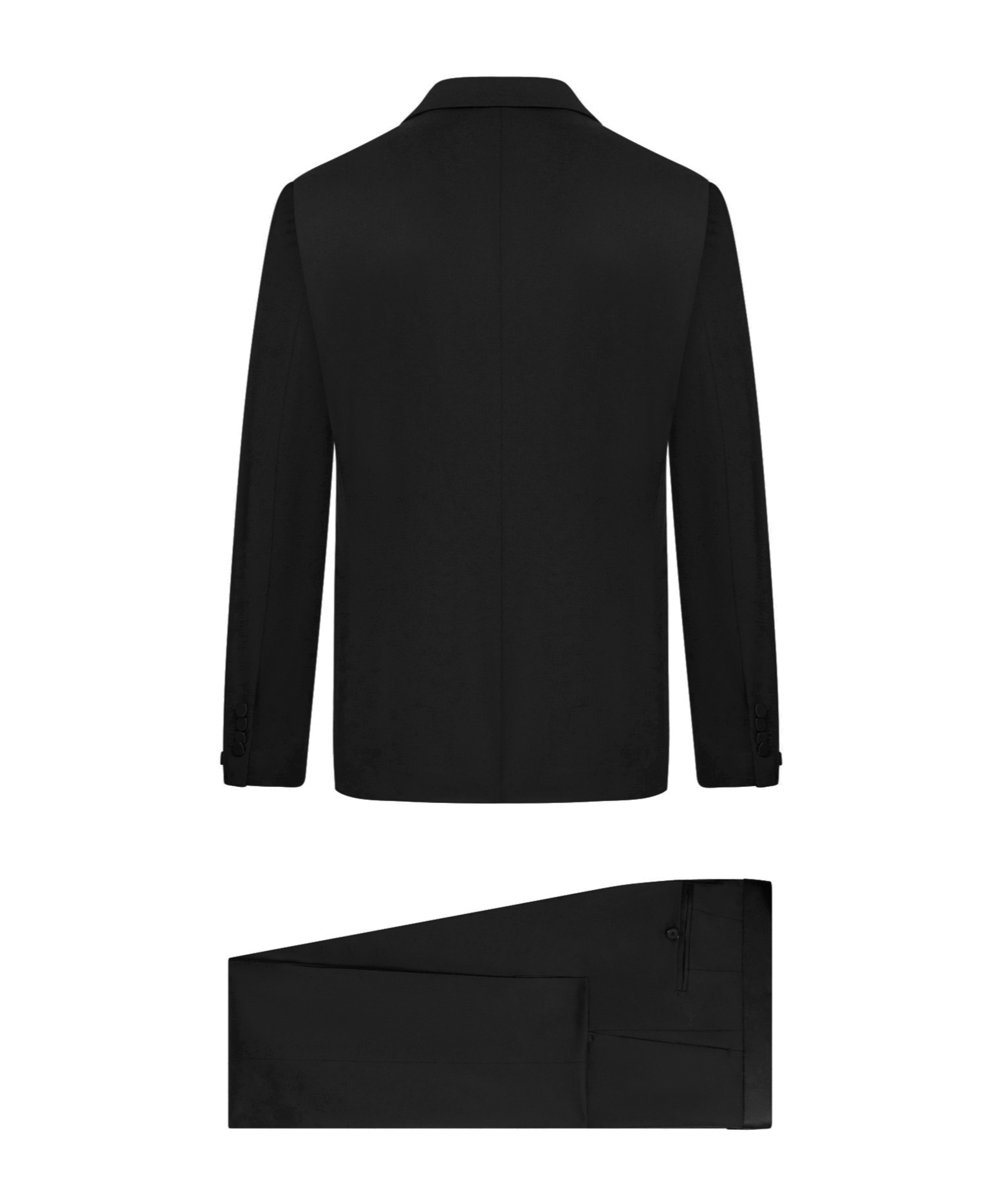 Shop Tagliatore Dinner Suit Set In Black
