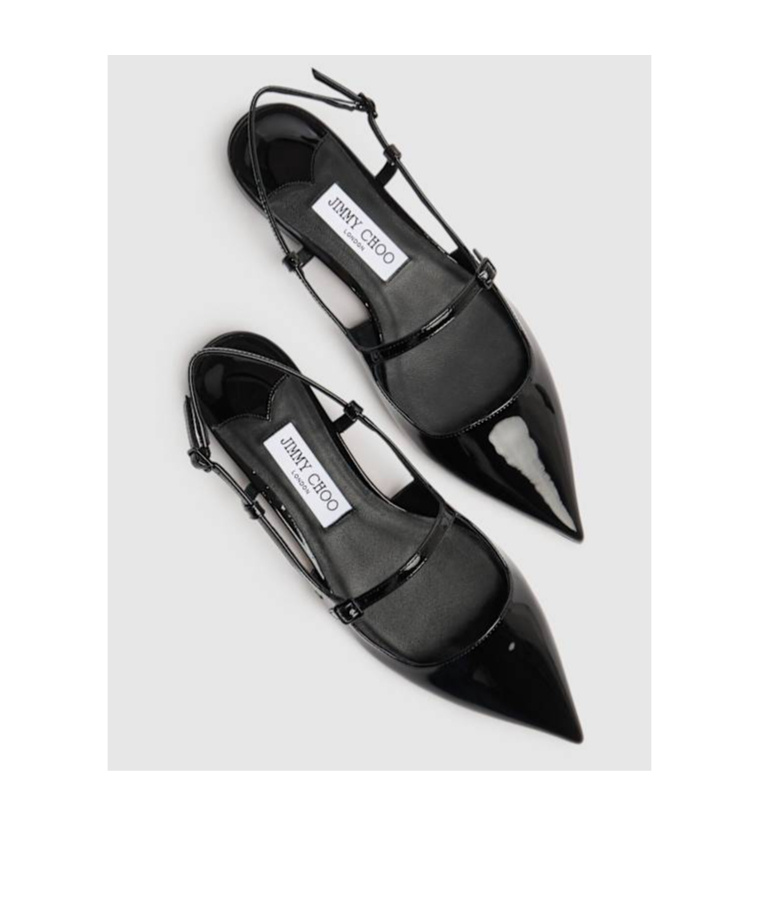 JIMMY CHOO POINTED FLAT SHOES