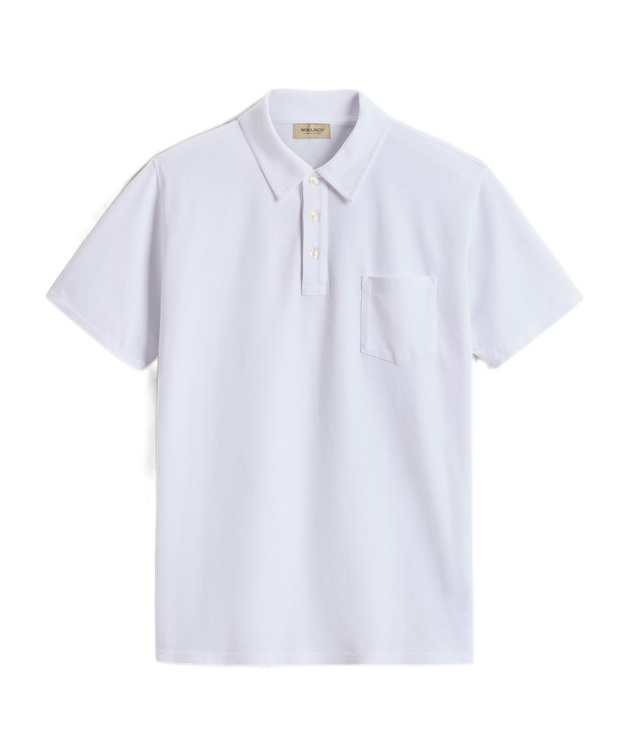 WOOLRICH POCKET-DETAIL POLO SHIRT