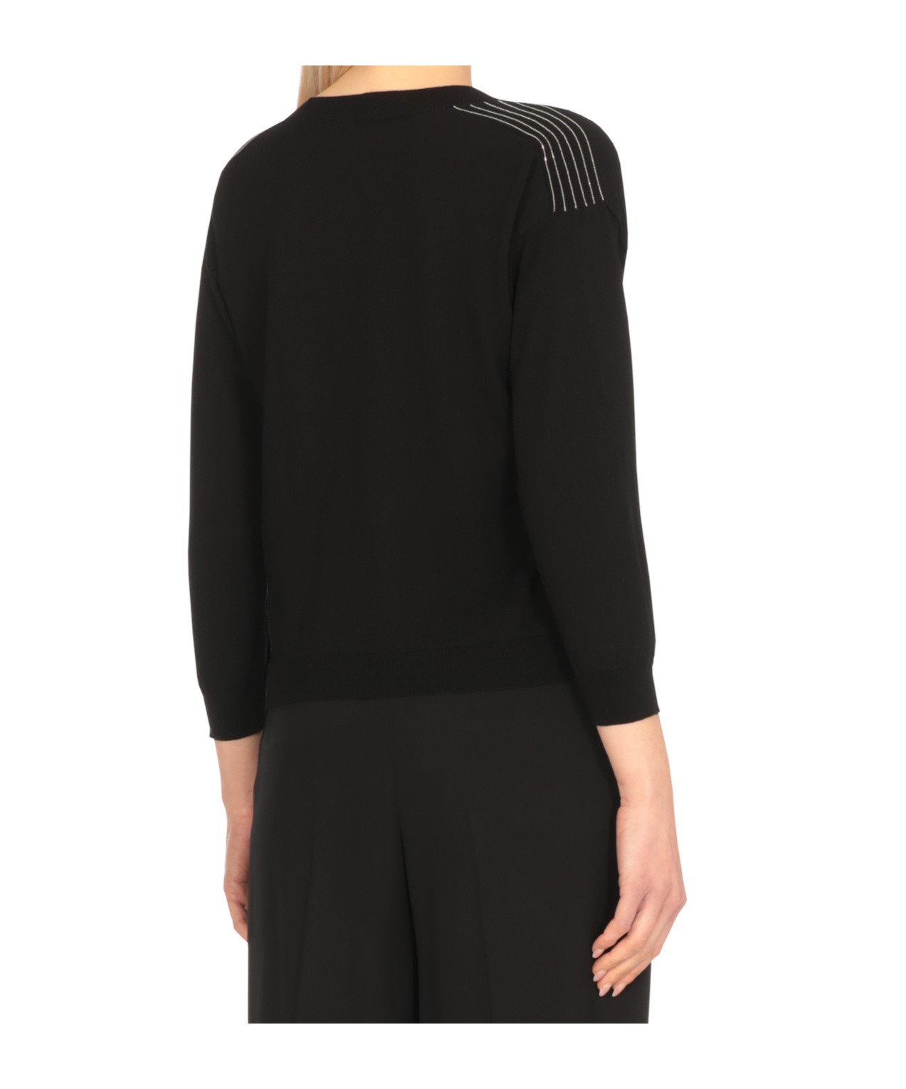 Peserico Long-sleeved Knitted Cardigan