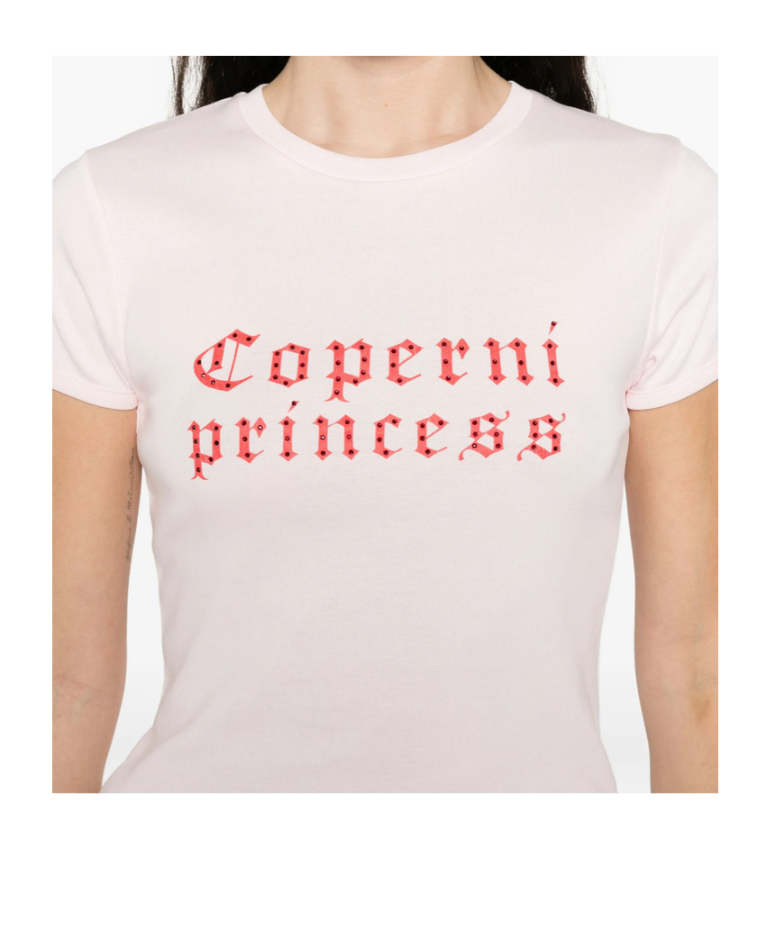 Coperni Short-sleeved T-shirt In White