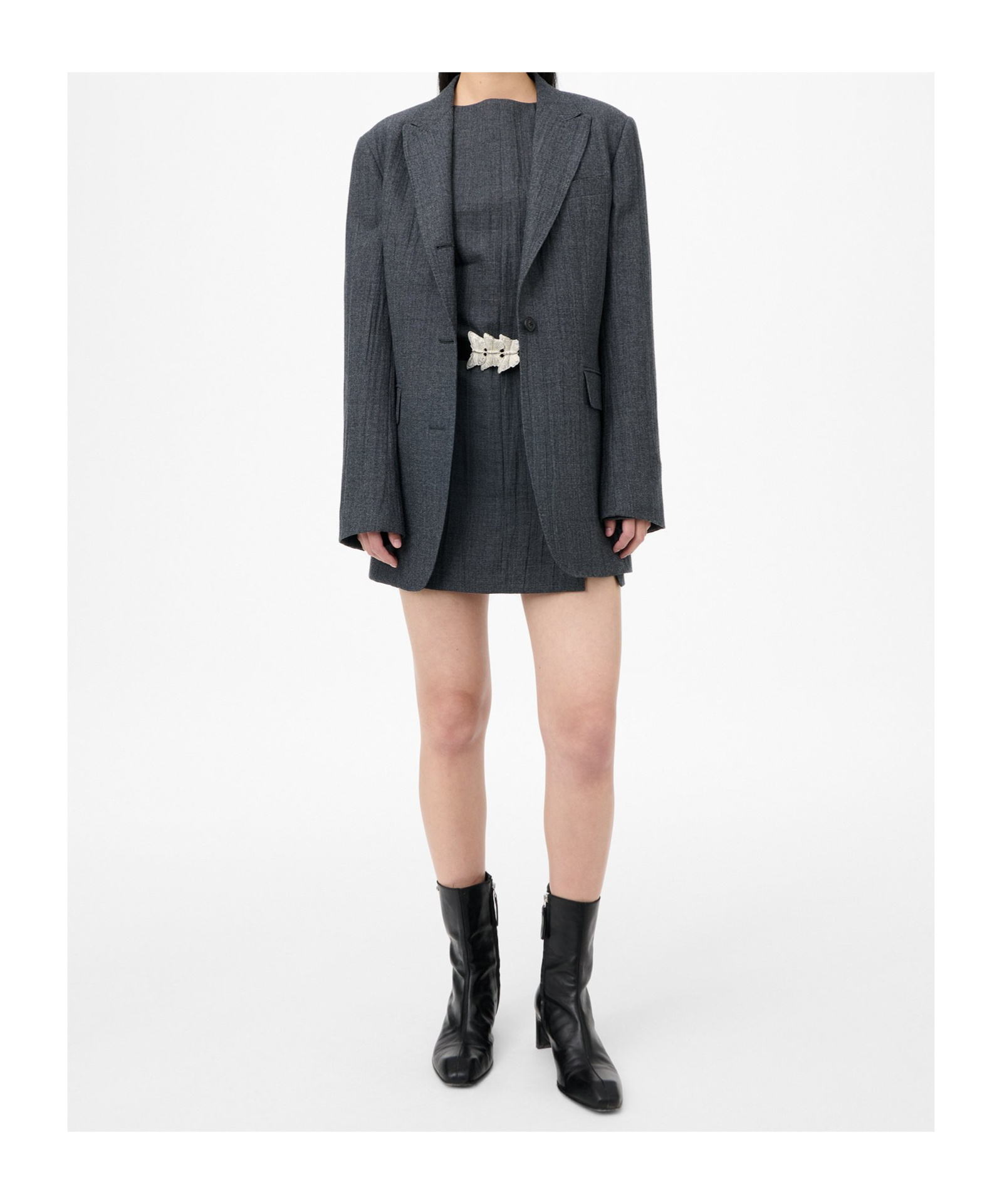 Our Legacy Cutaway Blazer In Black
