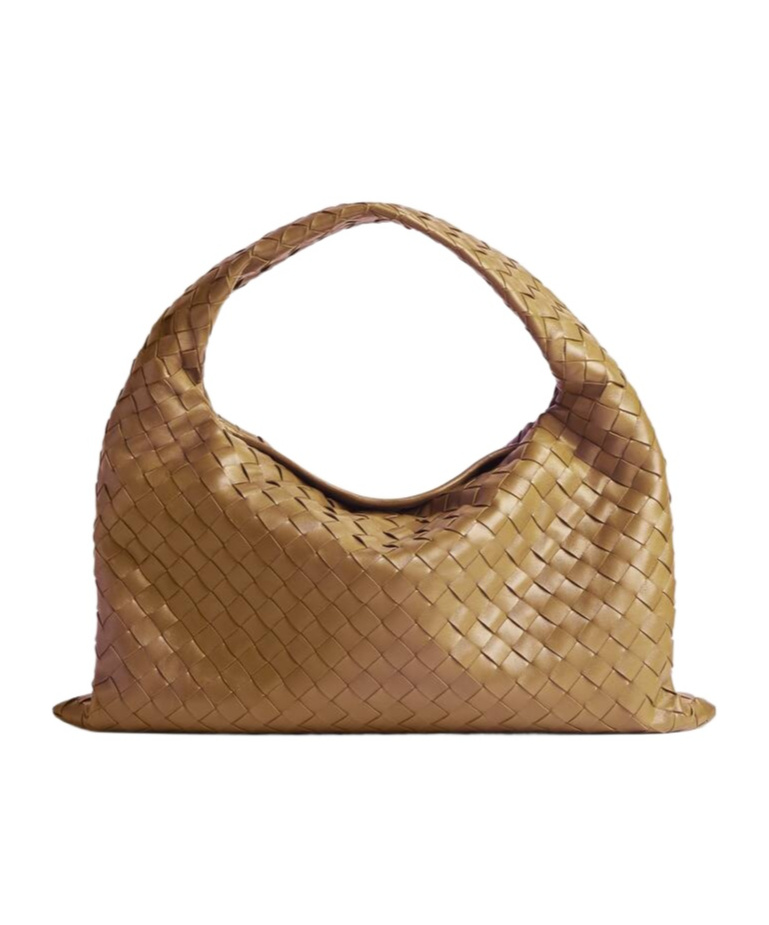 Bottega Veneta Small Hop Shoulder Backpack In Brown