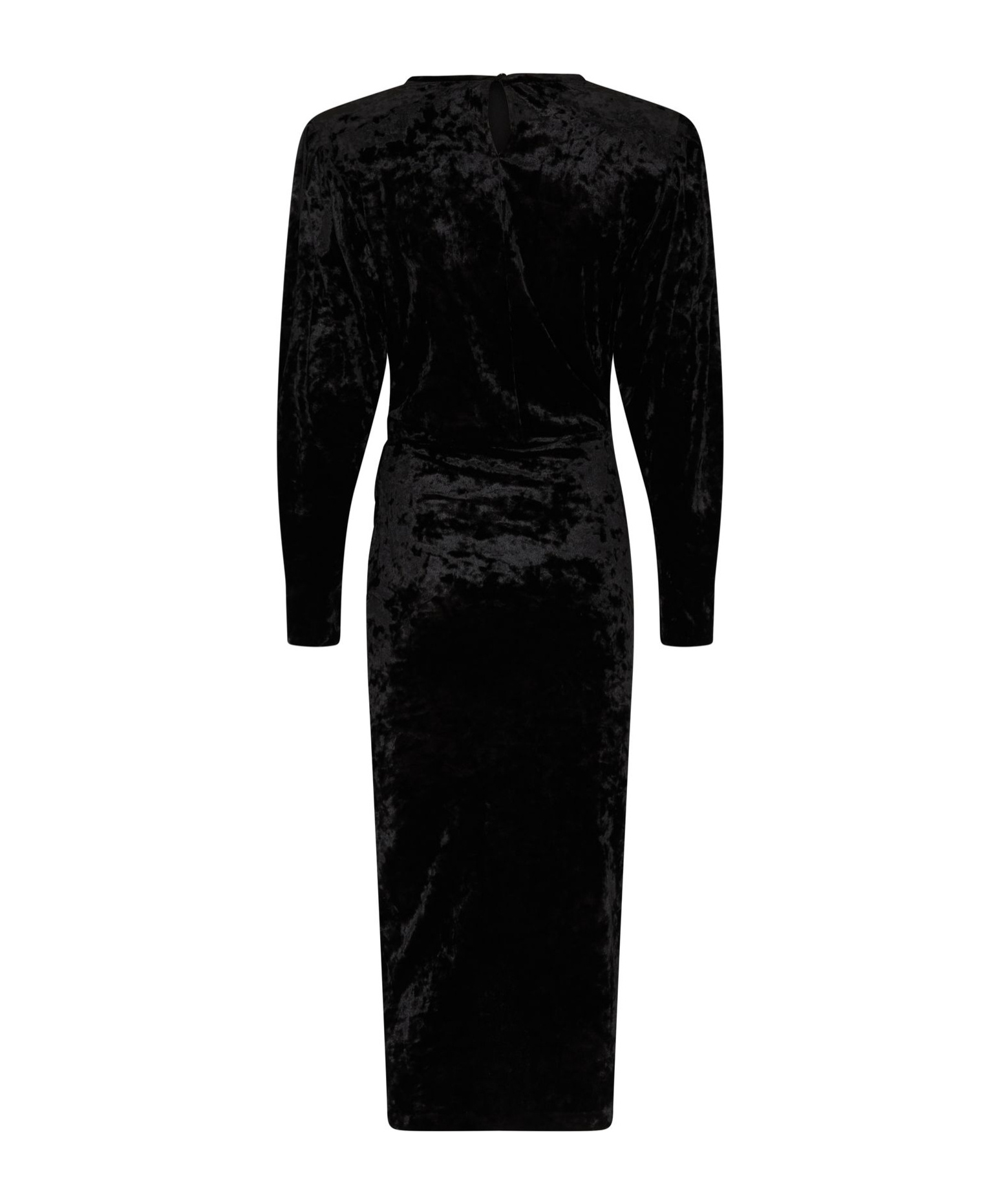 Shop Isabel Marant Étoile Hadley Midi Dress 609 In Black