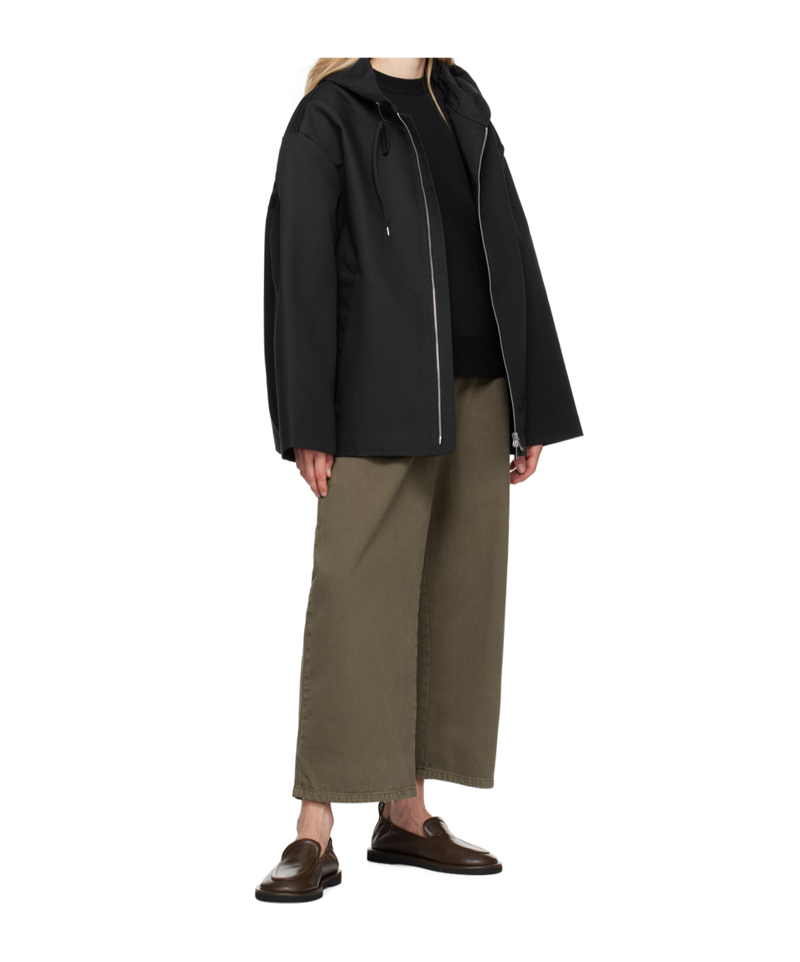 Studio Nicholson Black Idro Sweater In Black