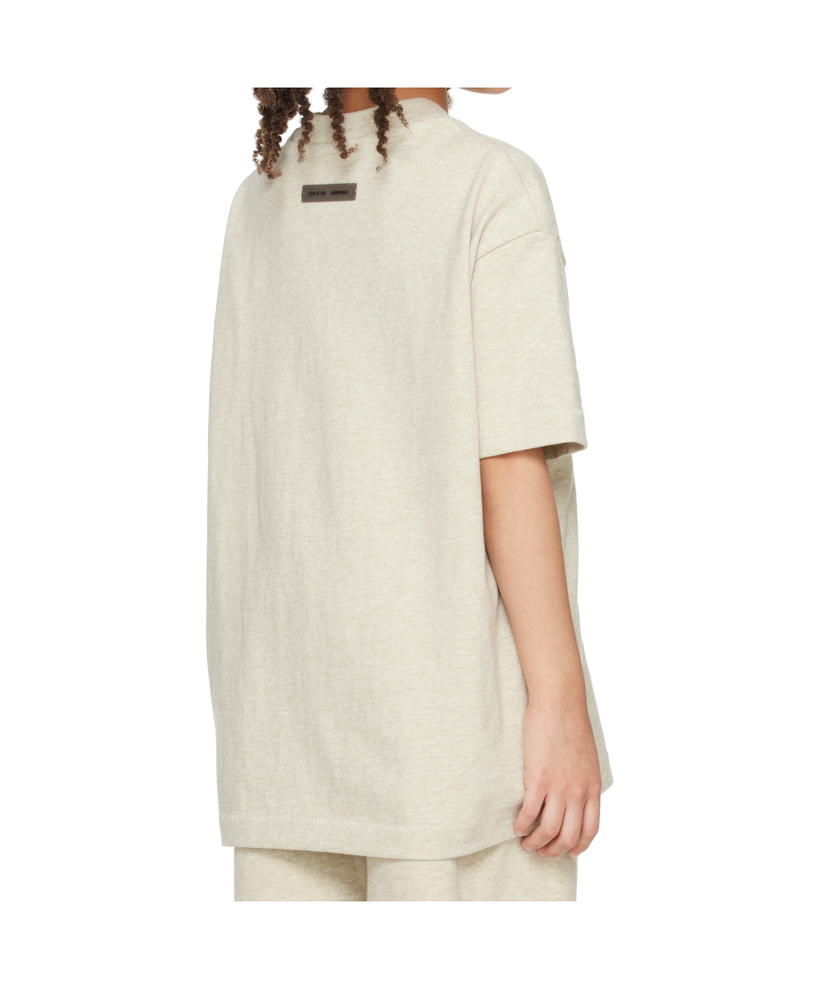 Essentials Kids Beige Classic T-shirt In Neutral