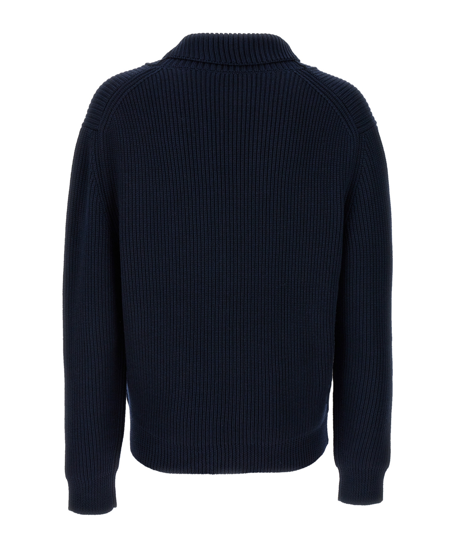 Tom Ford Silk Cardigan With Front Pockets And Shawl Collar In Black