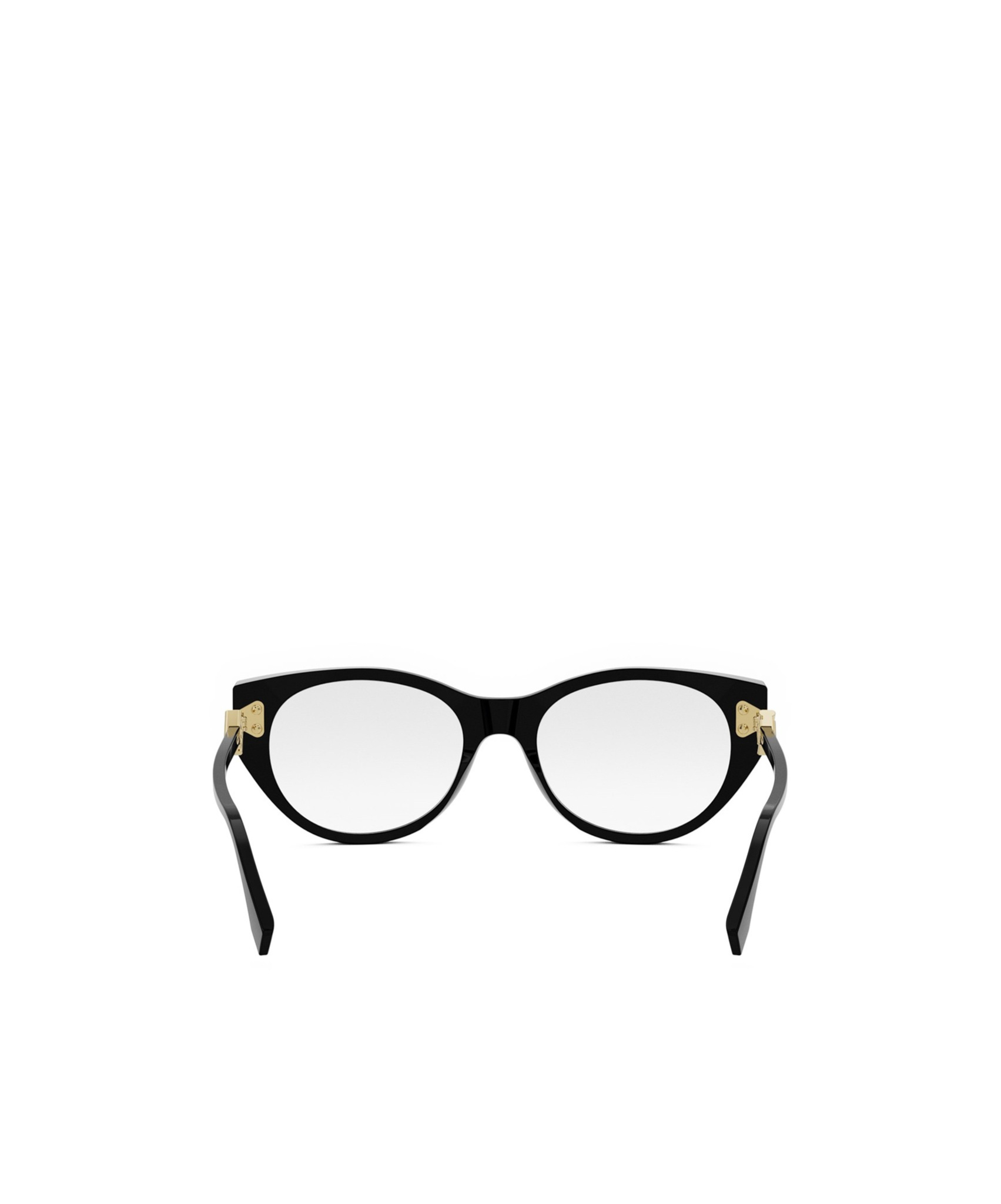 Fendi Eyewear Cat-eye Frame Glasses In Black
