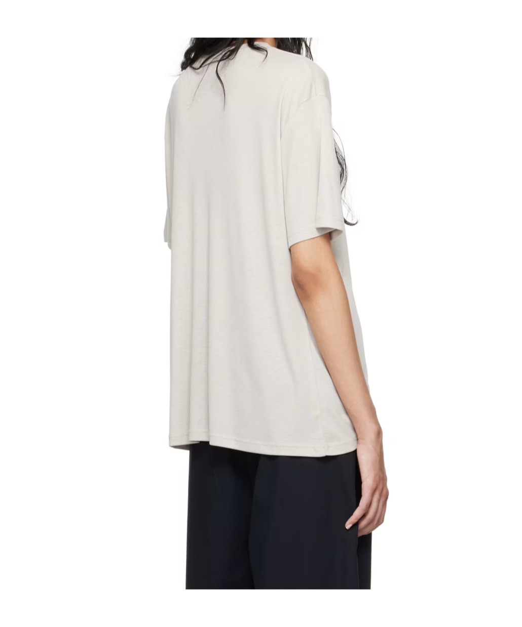 Shop Studio Nicholson Item O-neck Short-sleeved T-shirt In White