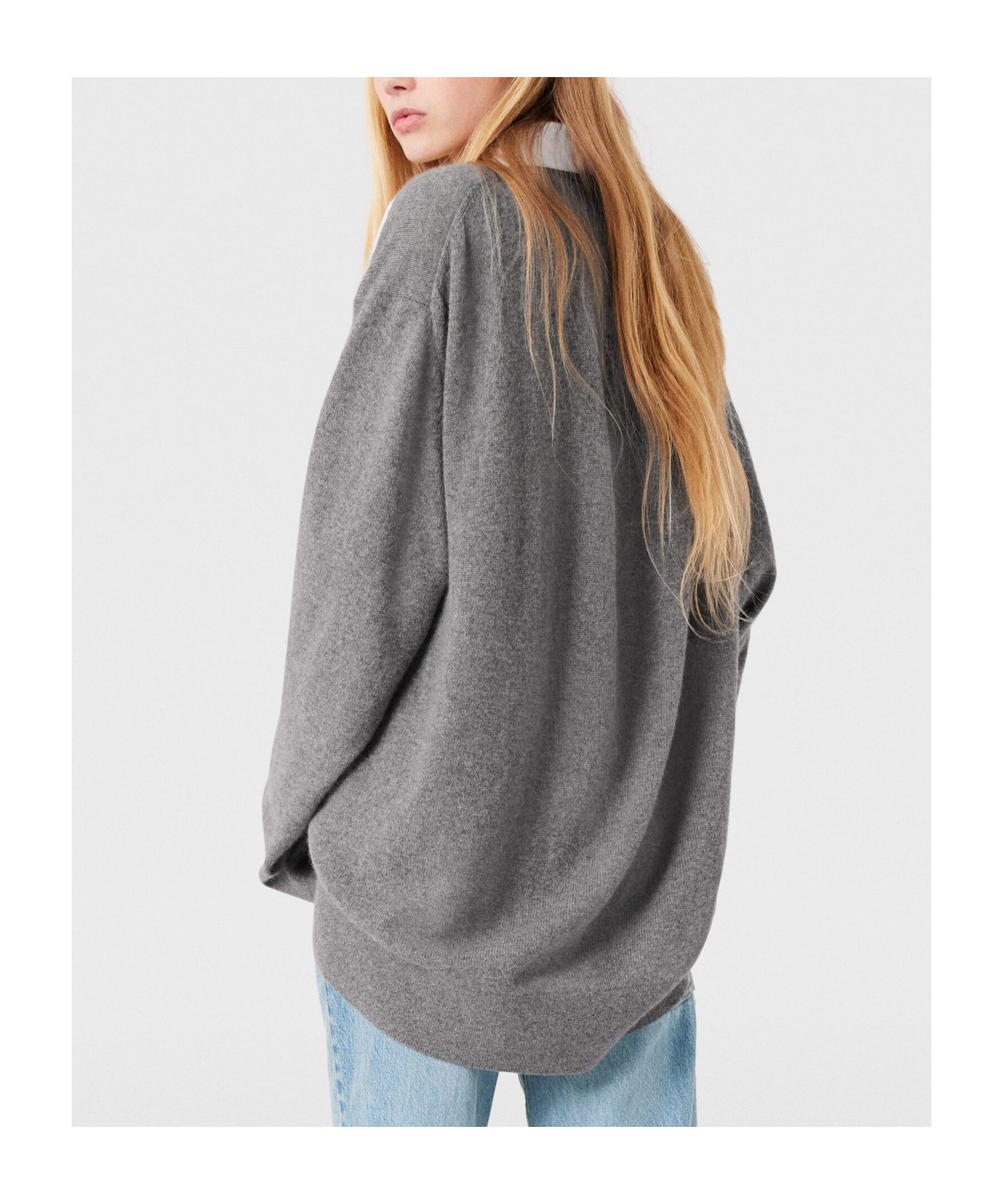 Stella Mccartney Buttoned Long-sleeved Knitted Cardigan In White