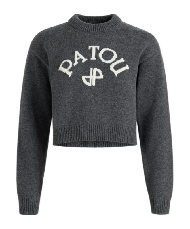 Patou Logo And Jp Monogram Intarsia Wool And Cashmere Jumper Clothing In Multi
