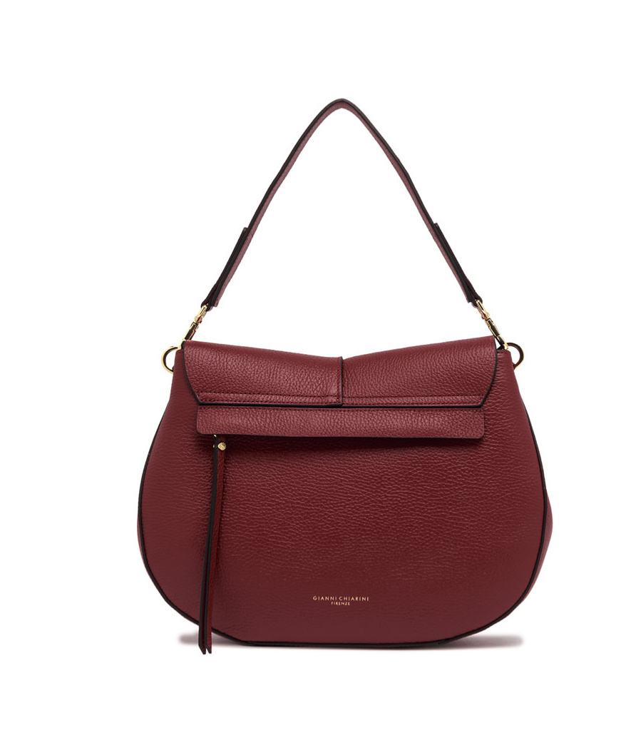 Shop Gianni Chiarini Flip Shoulder Bag In Red