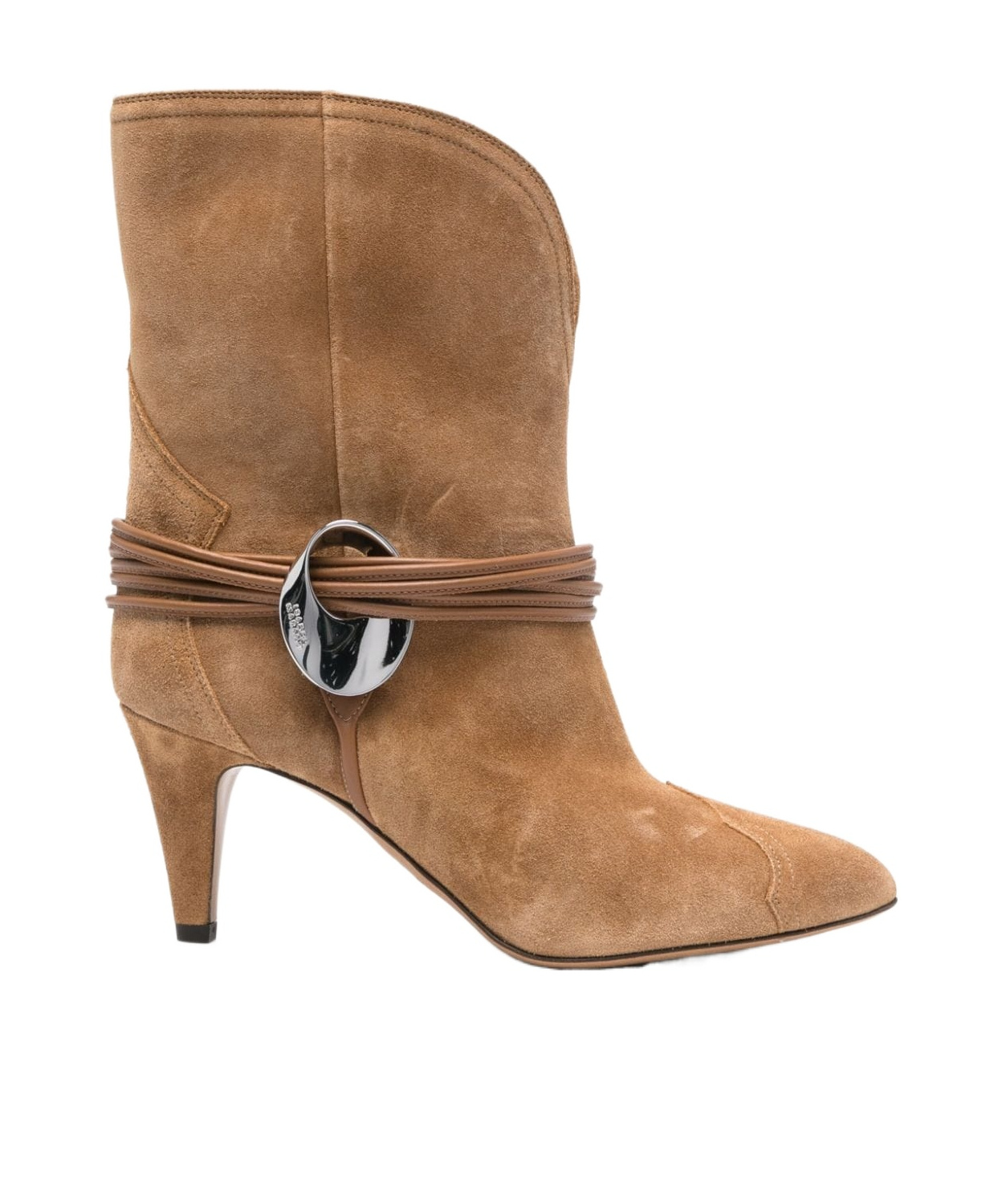 ISABEL MARANT HIGH-HEELED SHORT BOOTS