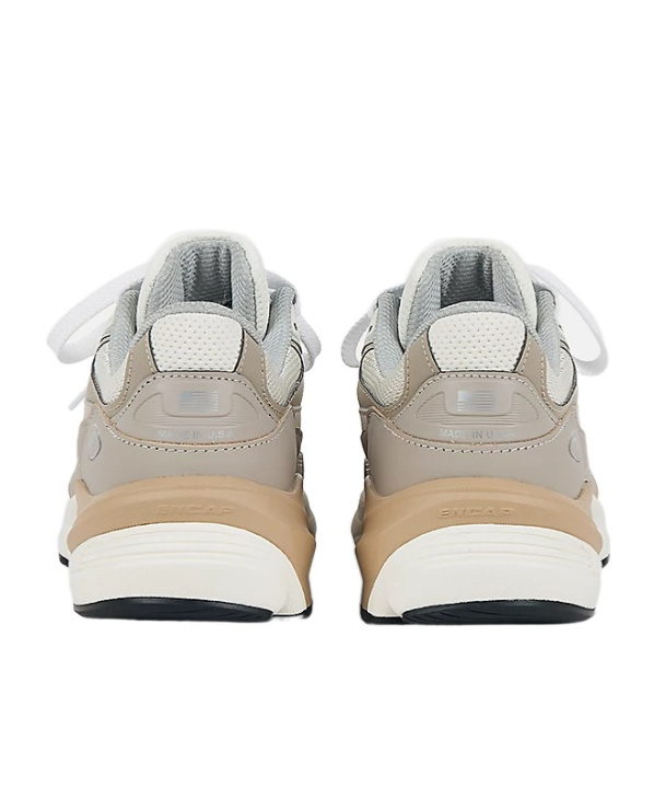 New Balance Unisex Made In Usa 990v6 In Beige/grau, Wildleder/mesh, Grösse 46.5 In Neutral