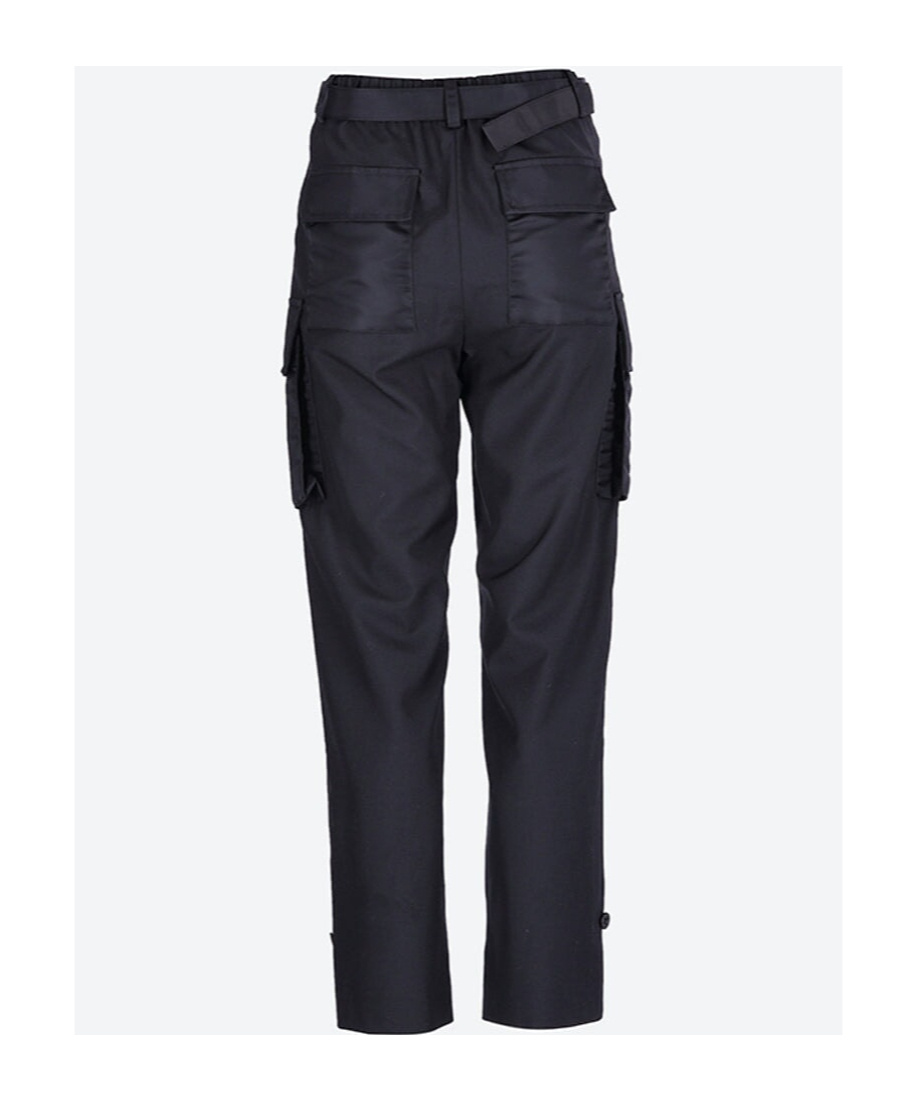 SACAI HIGH-RISE TROUSERS