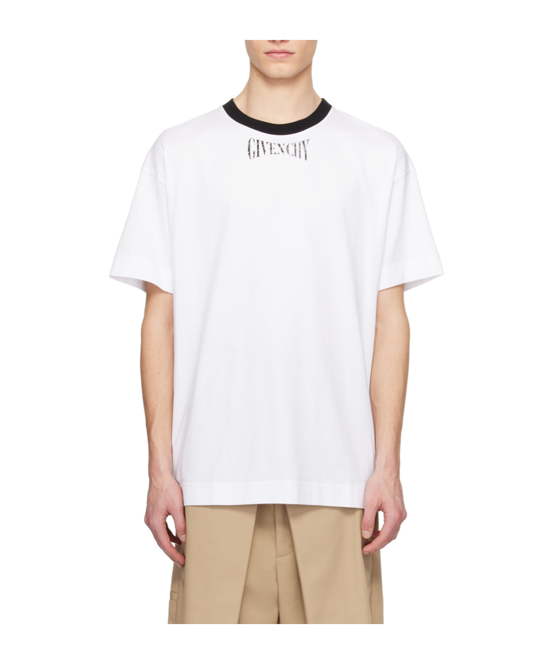 Givenchy Logo-print Cotton T-shirt In White