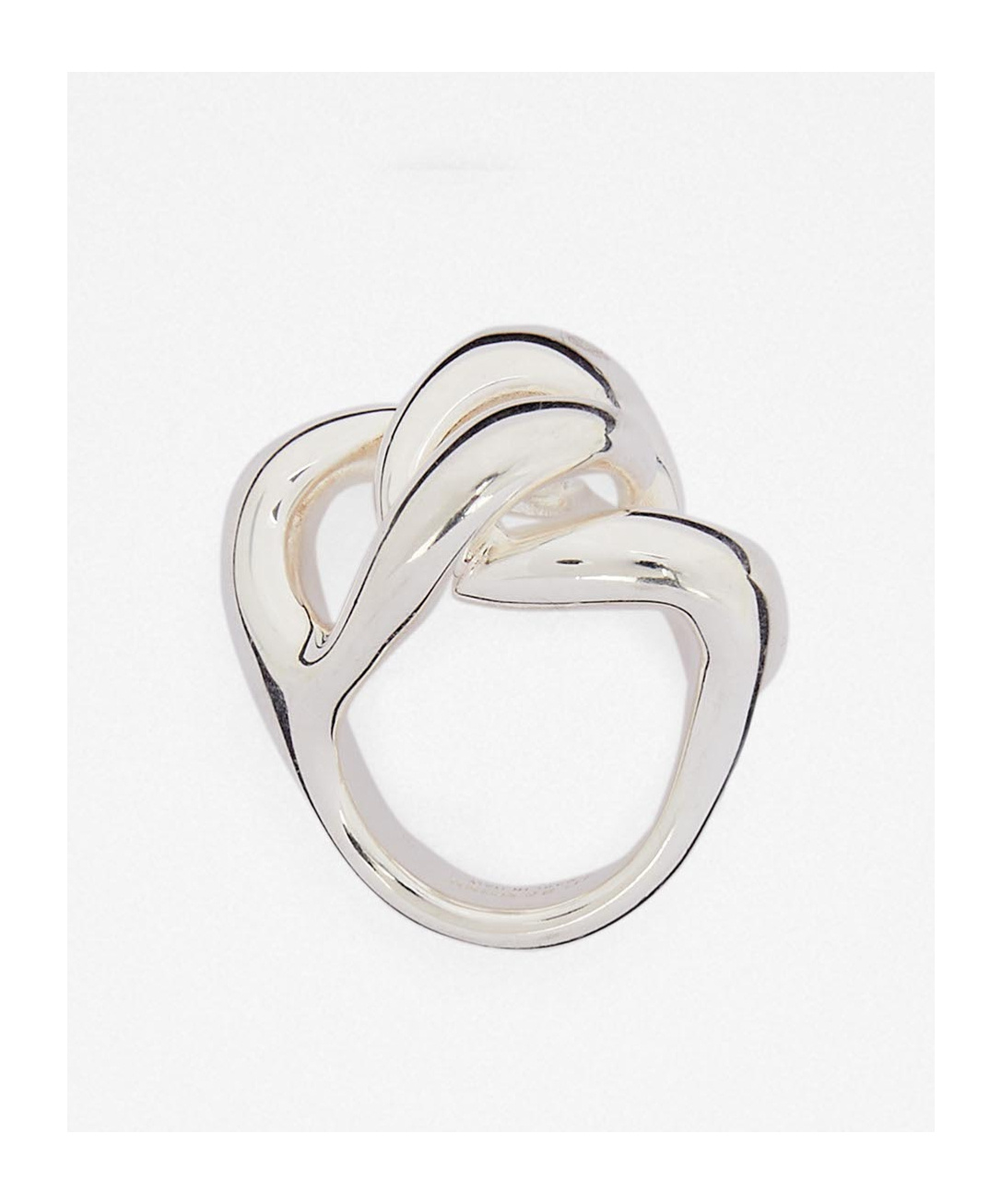 Jil Sander Logo Ring In White