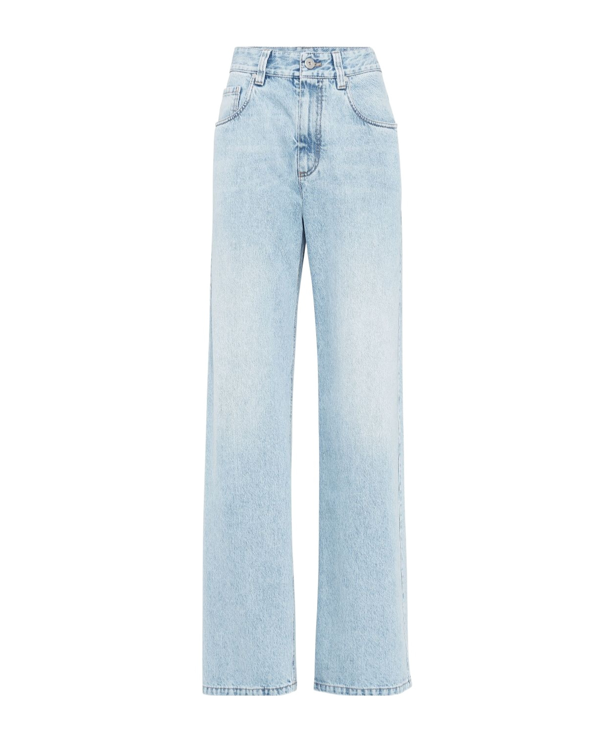 Brunello Cucinelli Contemporary Loose Trousers In Blue