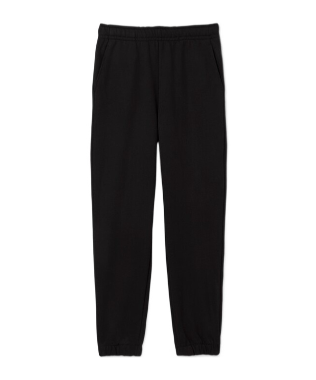 Lacoste Fleece Sweatpants In Black