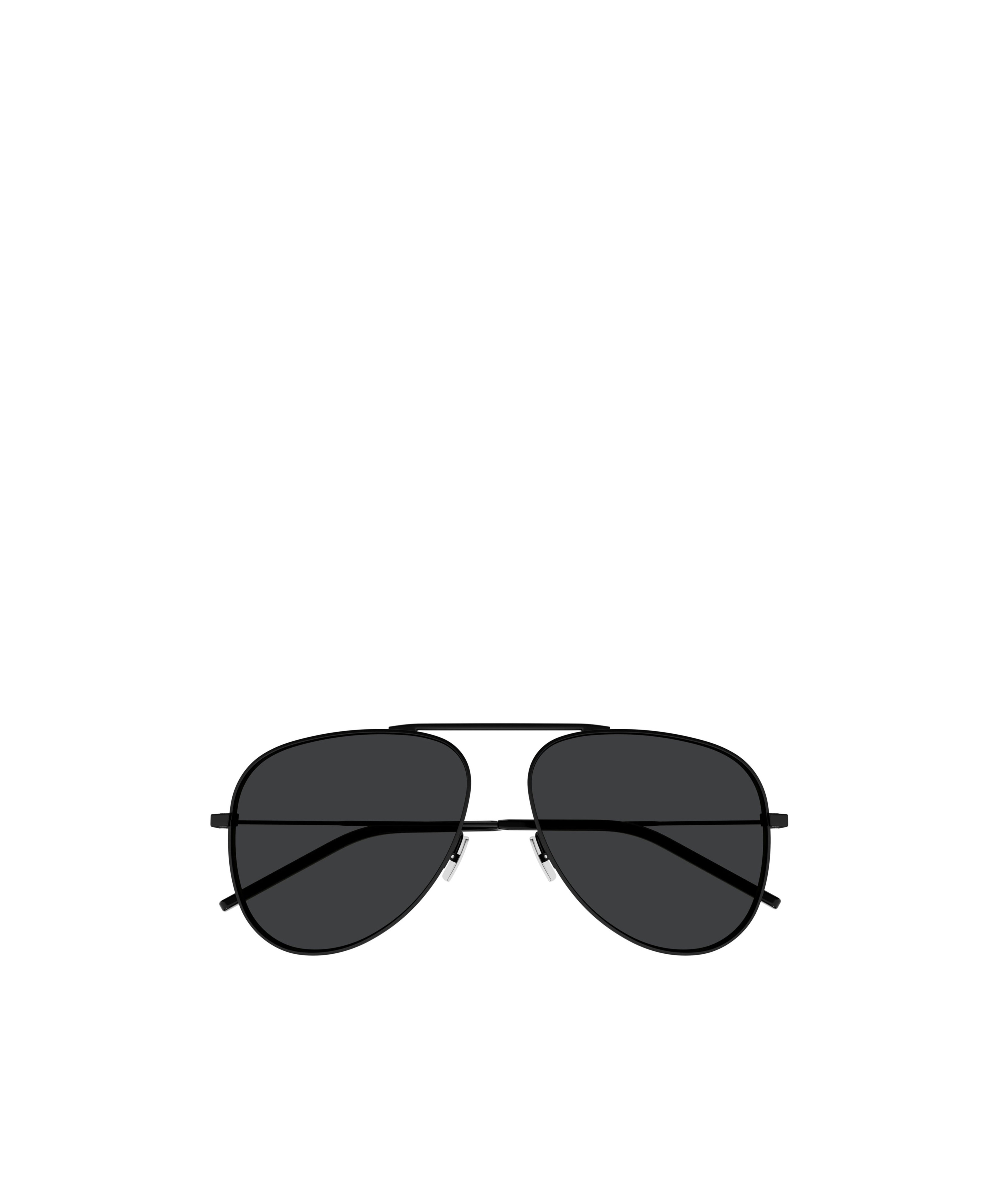 Saint Laurent Aviator Sunglasses In Black