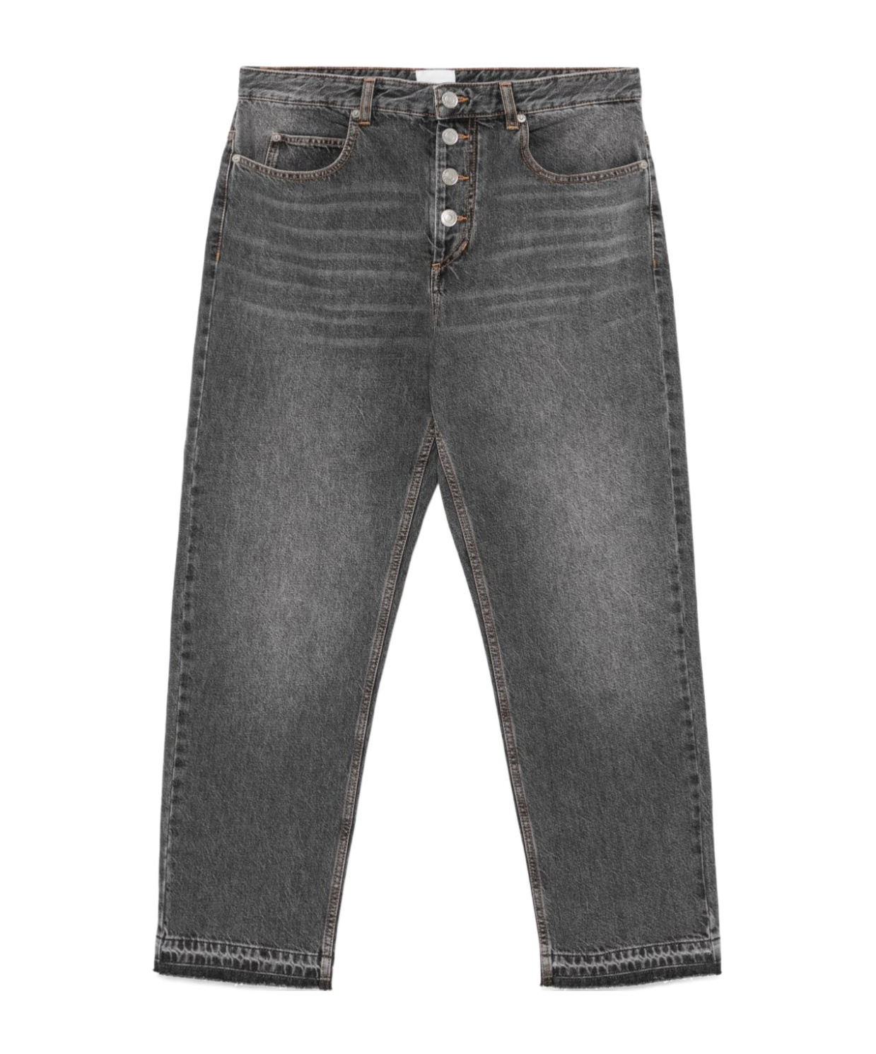 Isabel Marant Belt-loop Jeans In Black