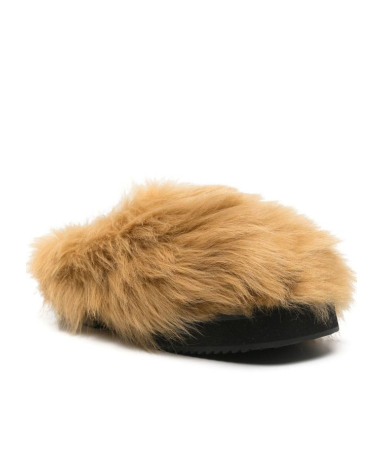 Attico Mini Robin Mules In Brown