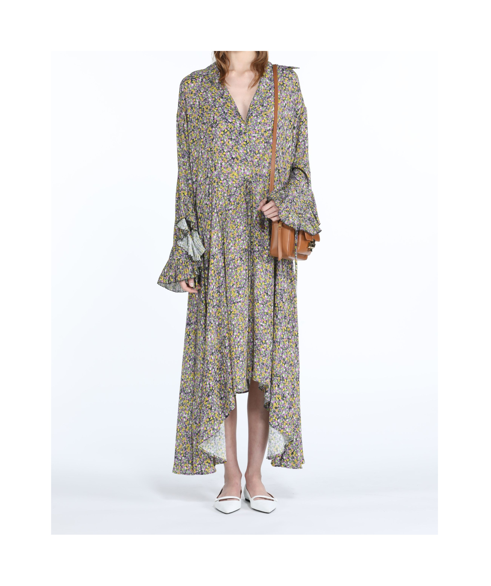 N°21 FLORAL-PRINT DRESS
