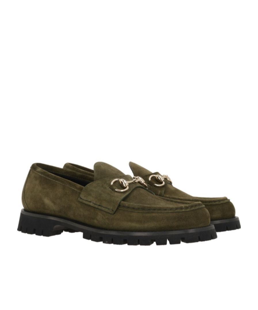Gucci Horsebit Detailed Slip-on Loafers In Green