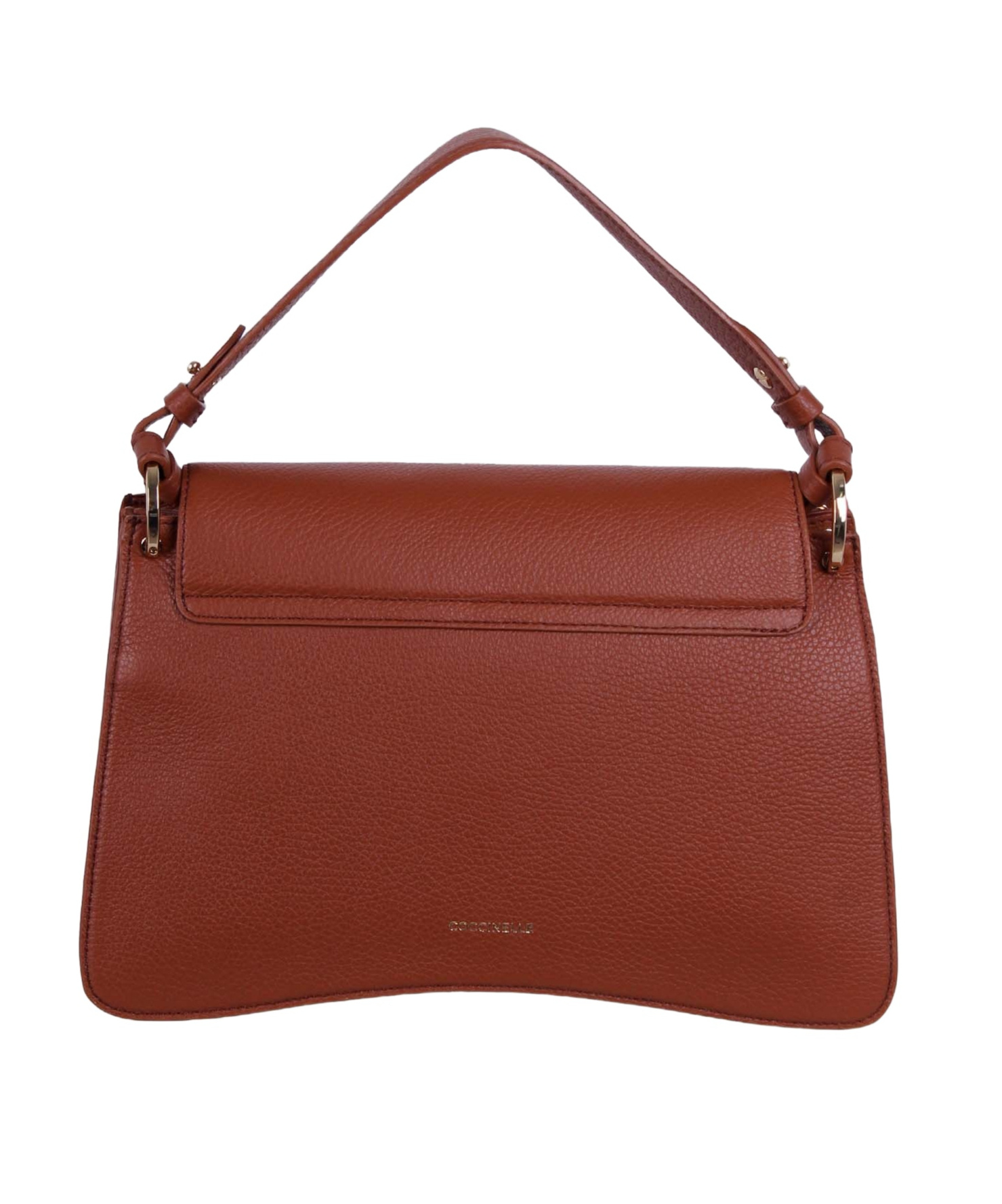 Coccinelle C-me Logo Plaque Tote Bag In Red