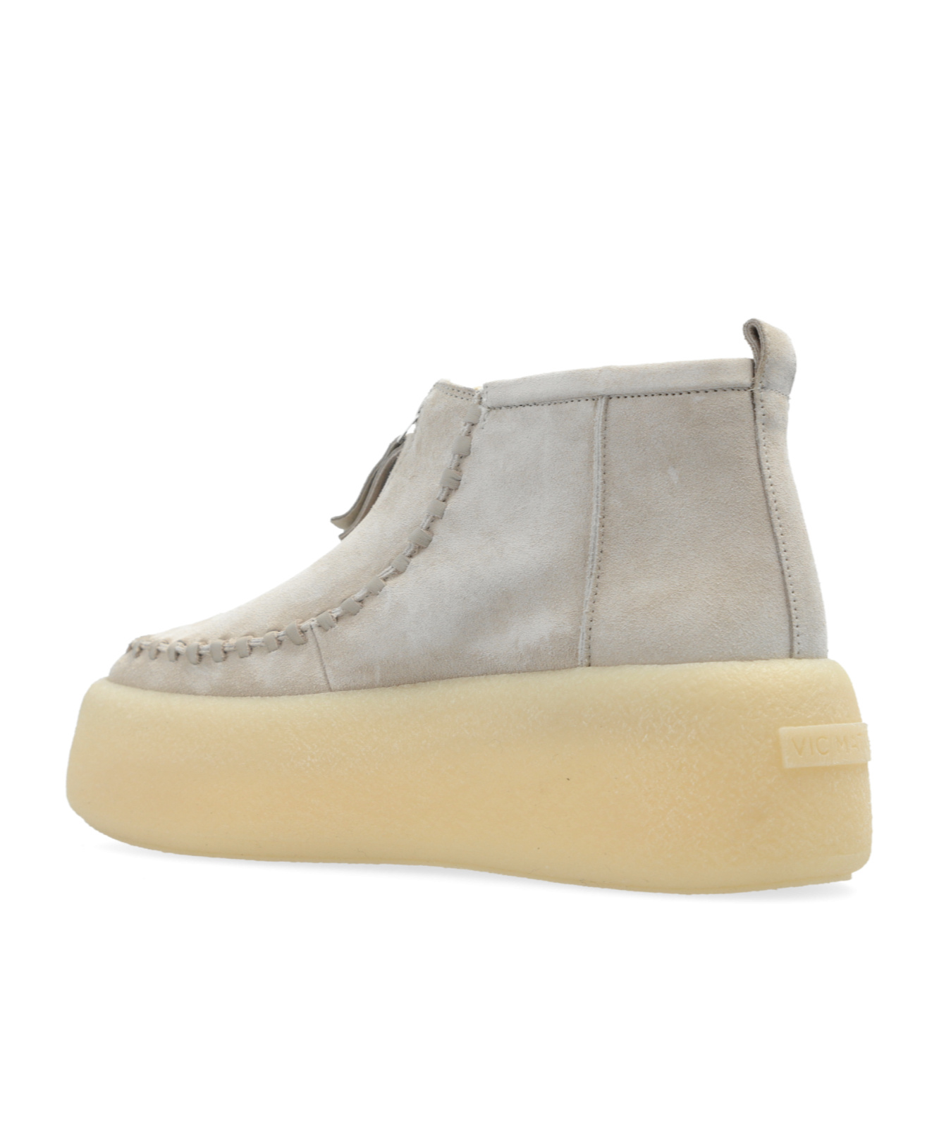 Vic Matie Sensory Platform Boots In Nude