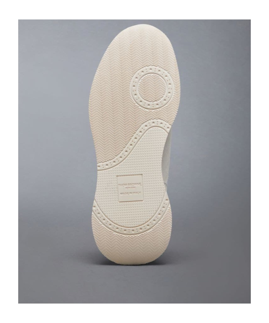 Thom Browne Sprinter Panelled Sneakers In White