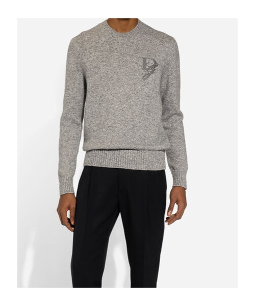 Dolce & Gabbana Wool Jersey. In Gray